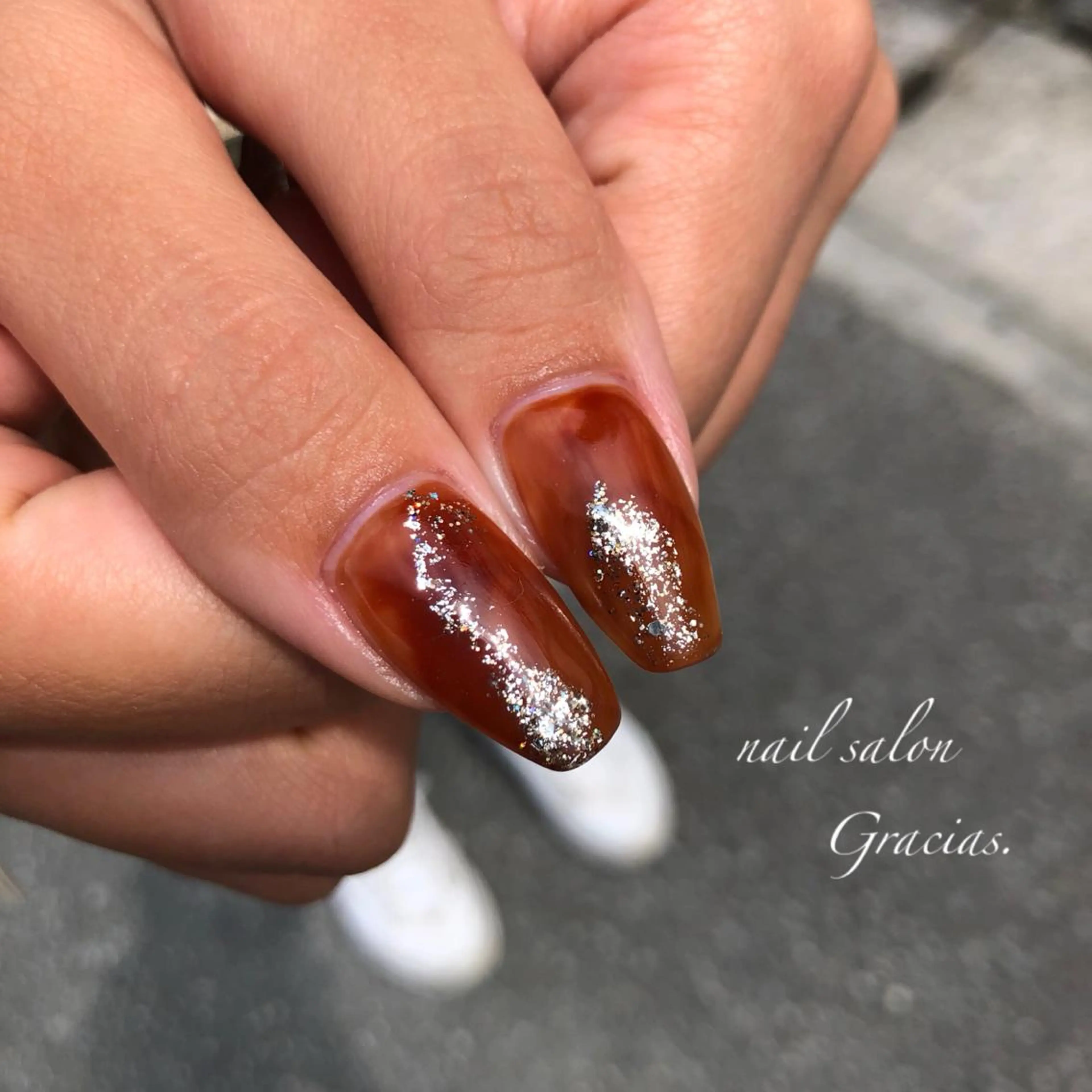 ネイル ハンドネイル Gracias. rieのネイルデザイン