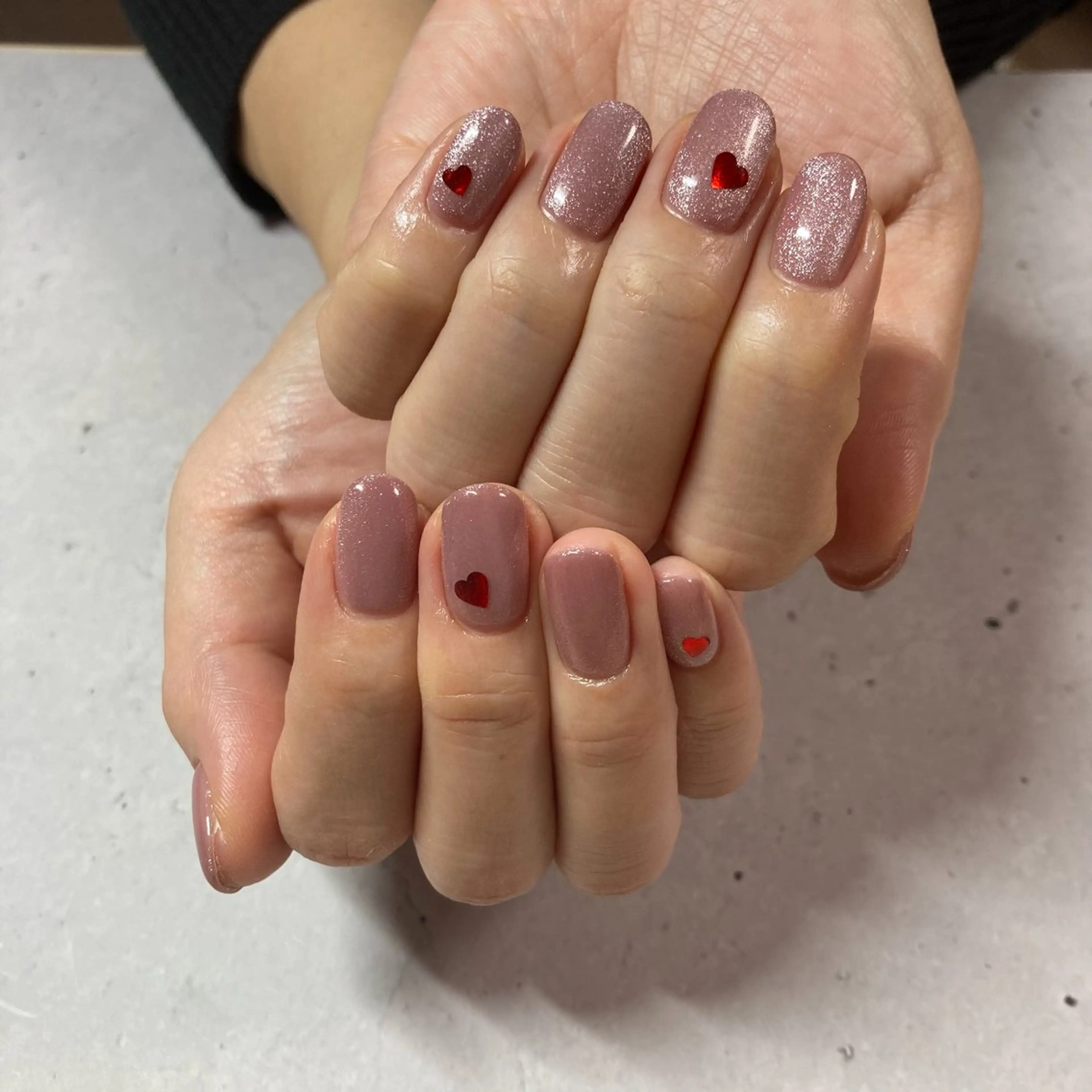 ネイル ホログラムネイル ハンドネイル nails by sayaのネイルデザイン