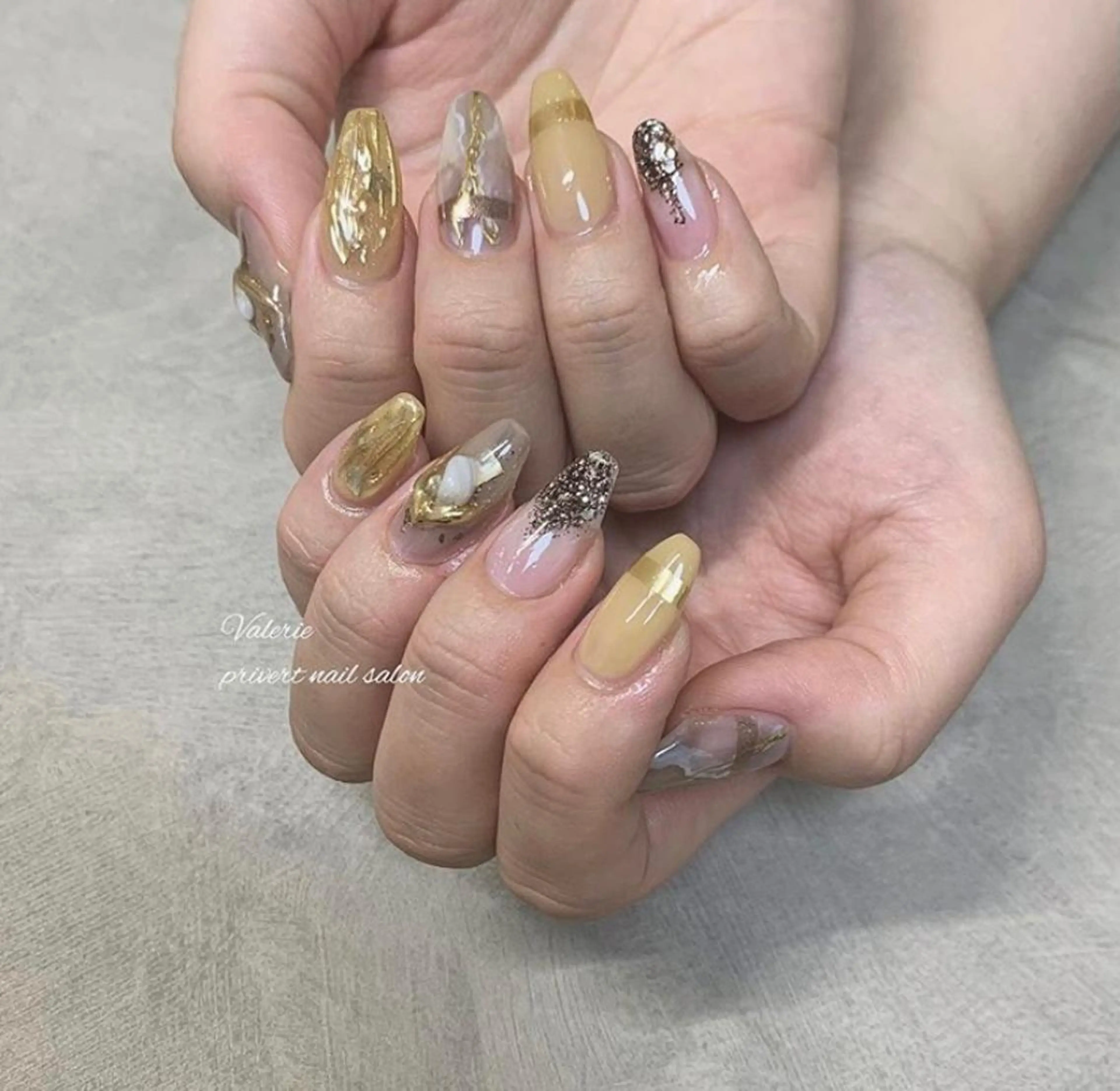 ネイル private nailsalon valerie所属・valerie /  miyuのネイルデザイン