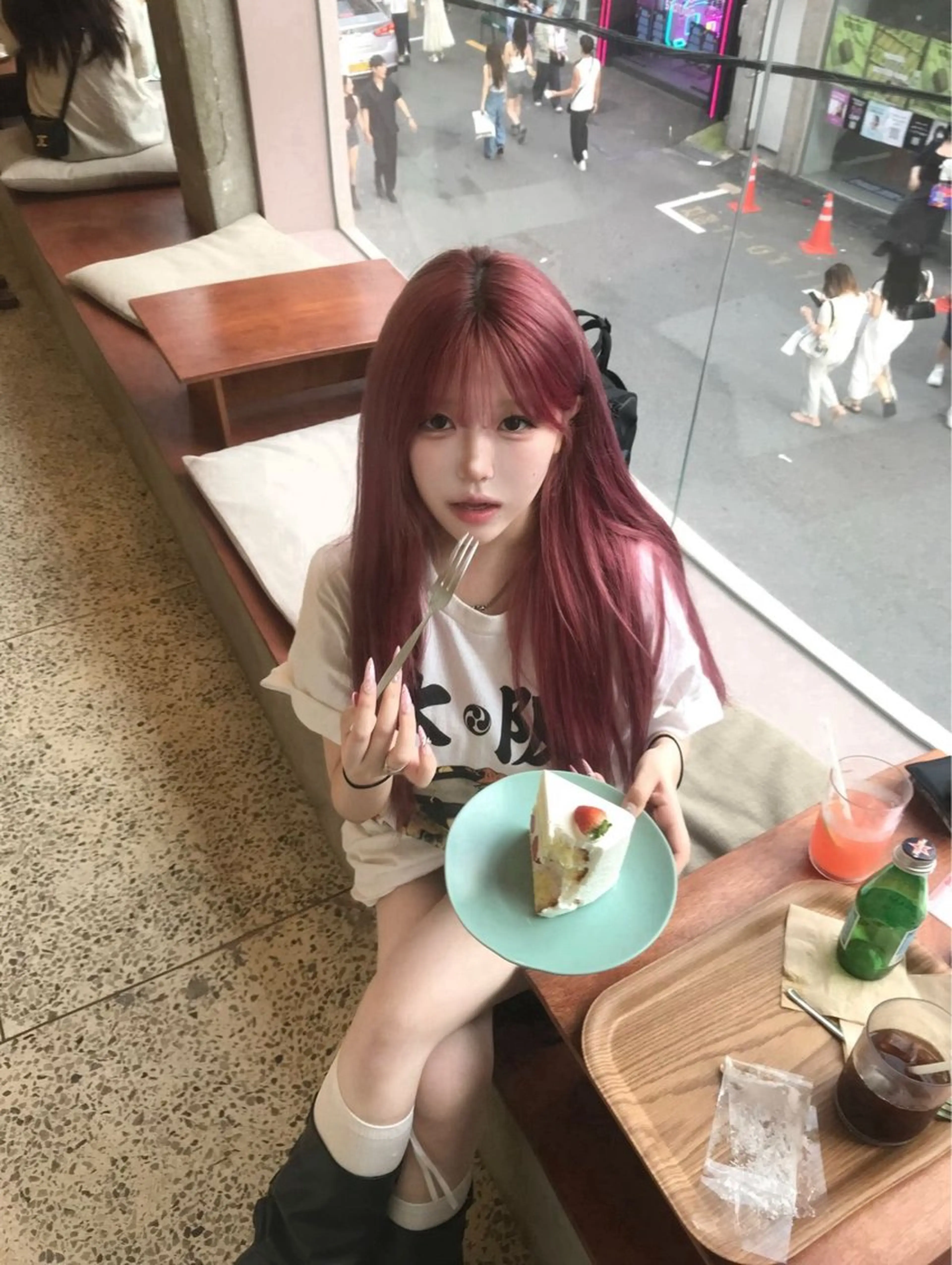 ロング カラー ヘアカラー トリートメント ヘアセット トレンド垢抜けヘア 🍒Manamiのヘアスタイル