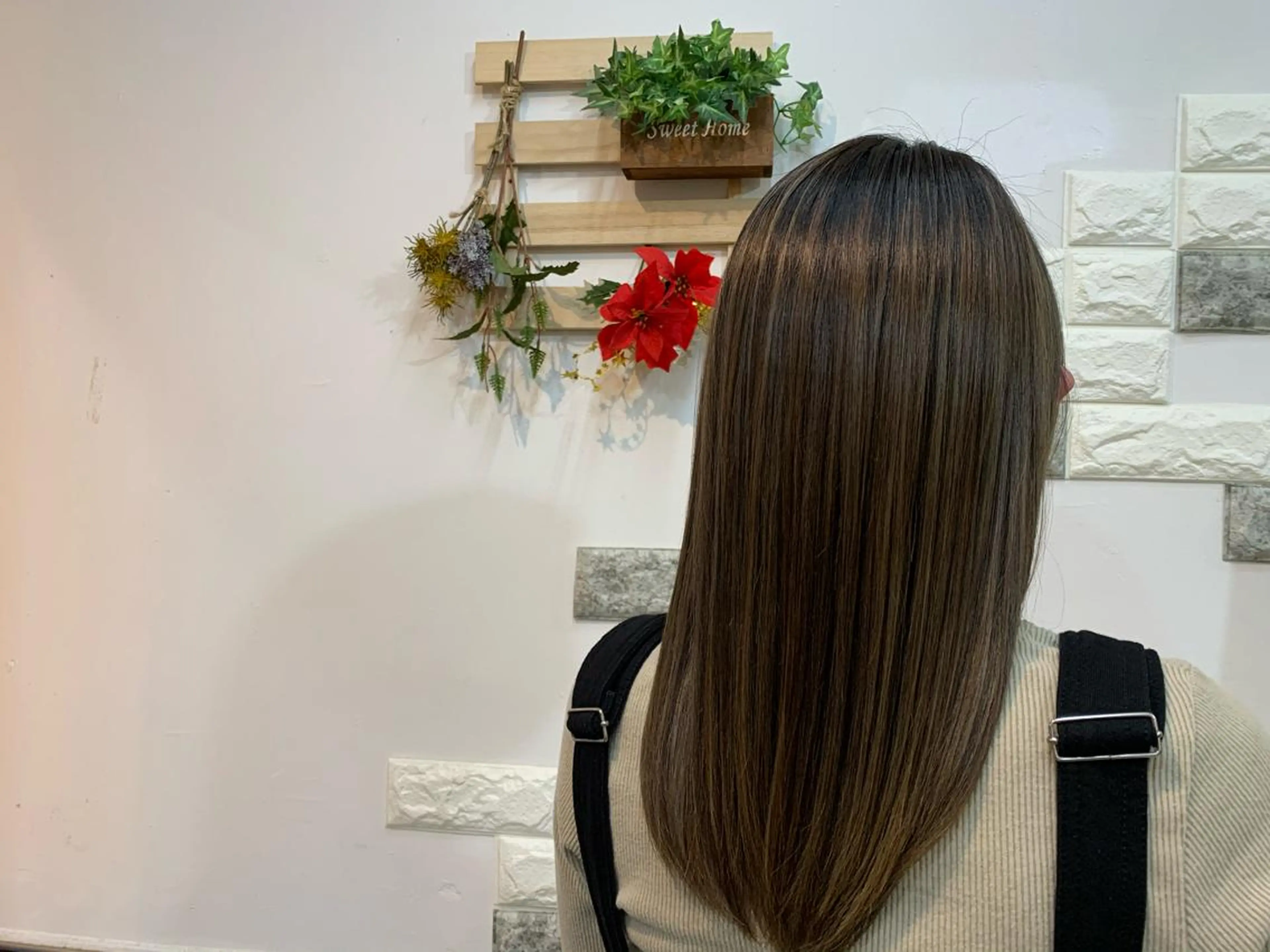 セミロング 大人女性ぼかし メンズ強化🦙平作のヘアスタイル