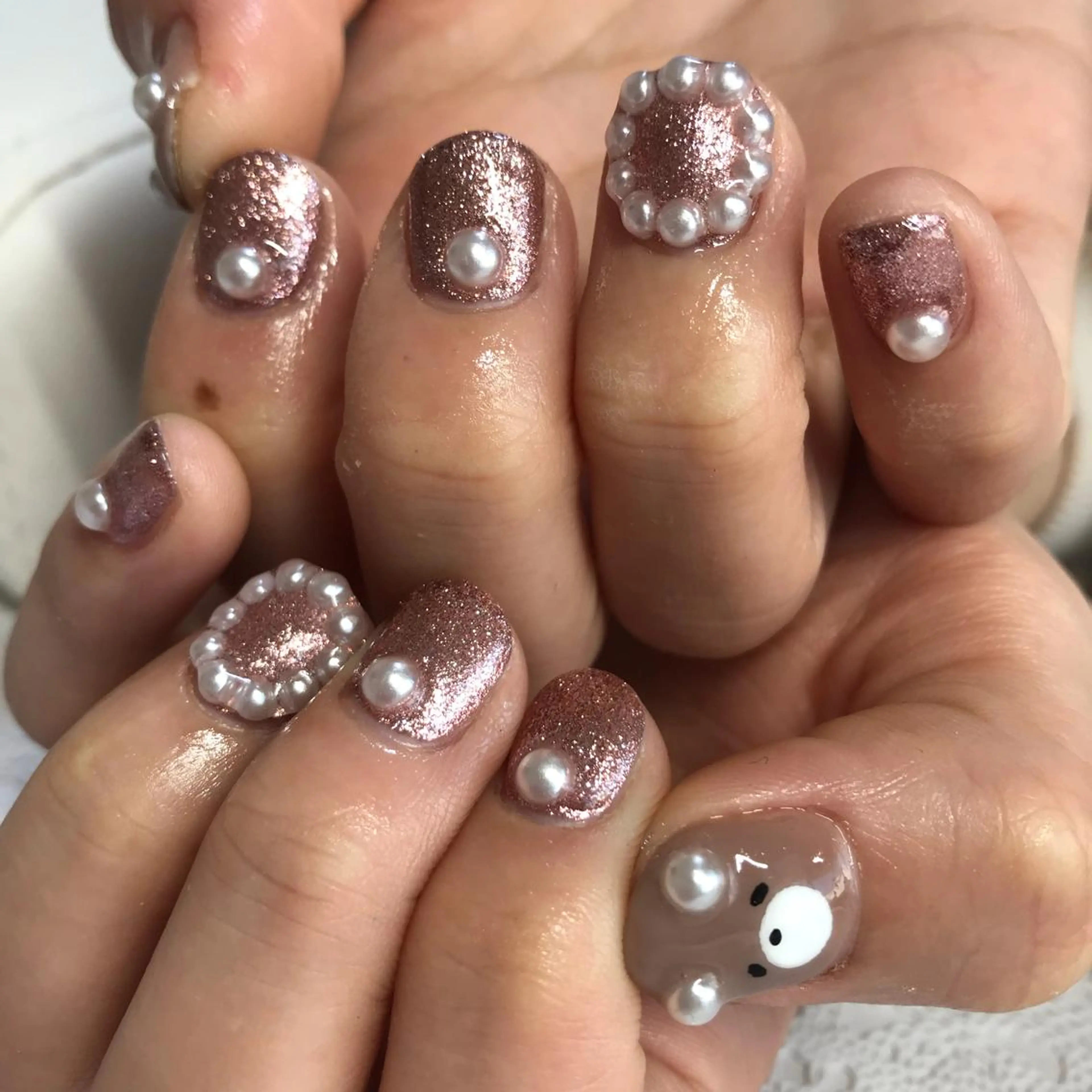 ネイル ハンドネイル フットネイル 菊地 里沙のネイルデザイン