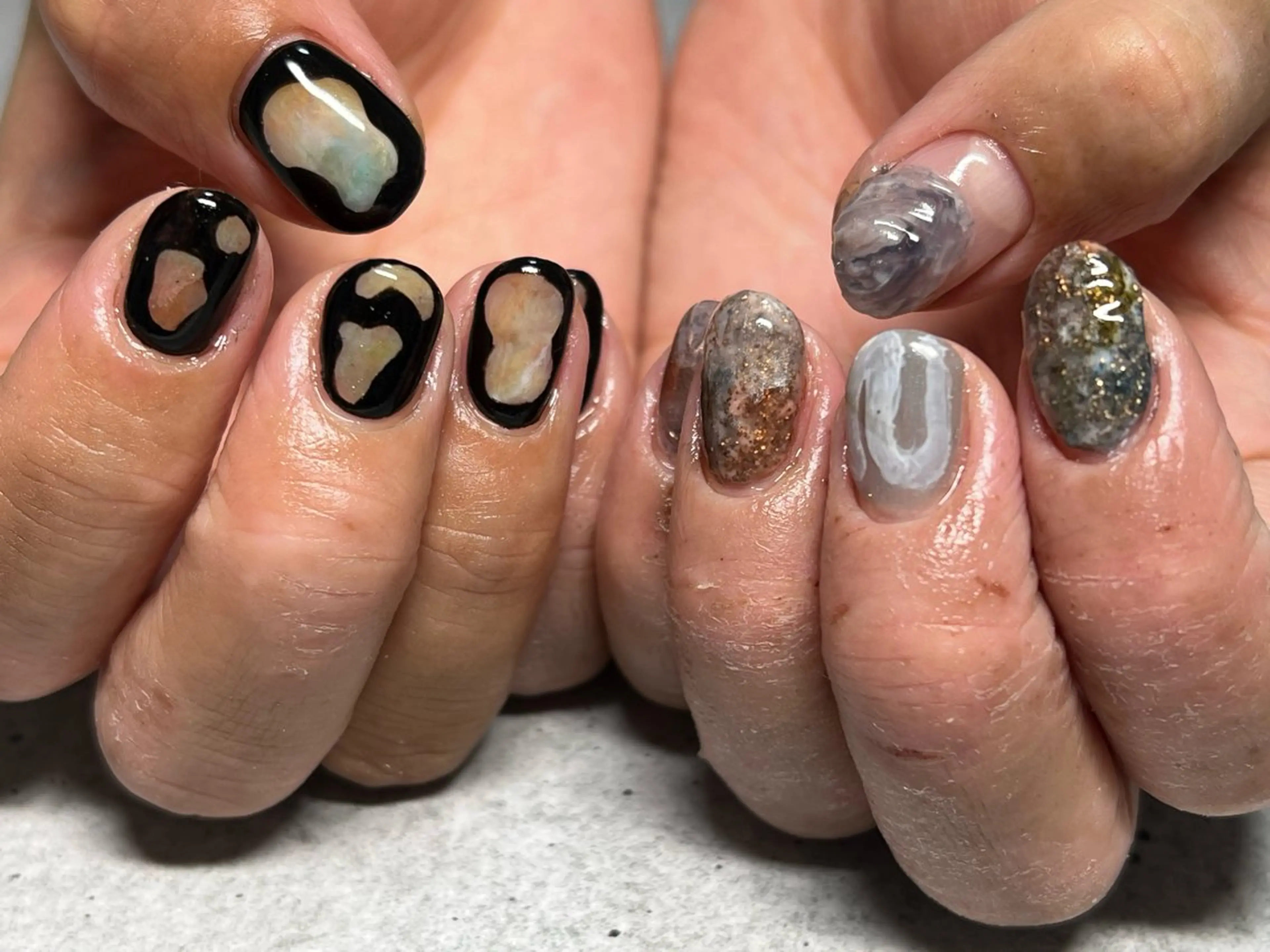 ネイル ニュアンスネイル ハンドネイル nail salon CHEのネイルデザイン