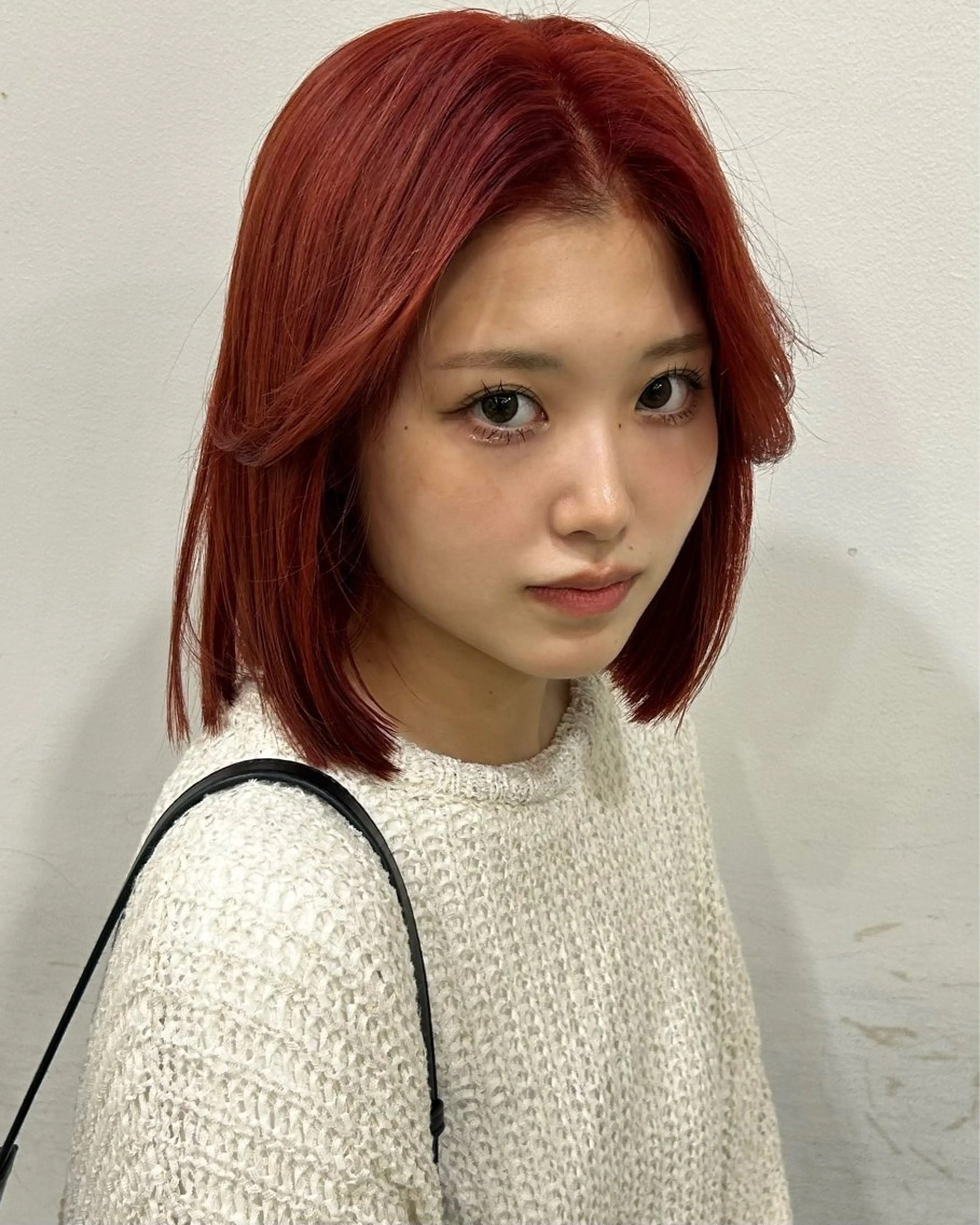 カラー ヘアカラー レイヤー／マツエク 💋𝑨𝑵𝑵𝑨のヘアスタイル