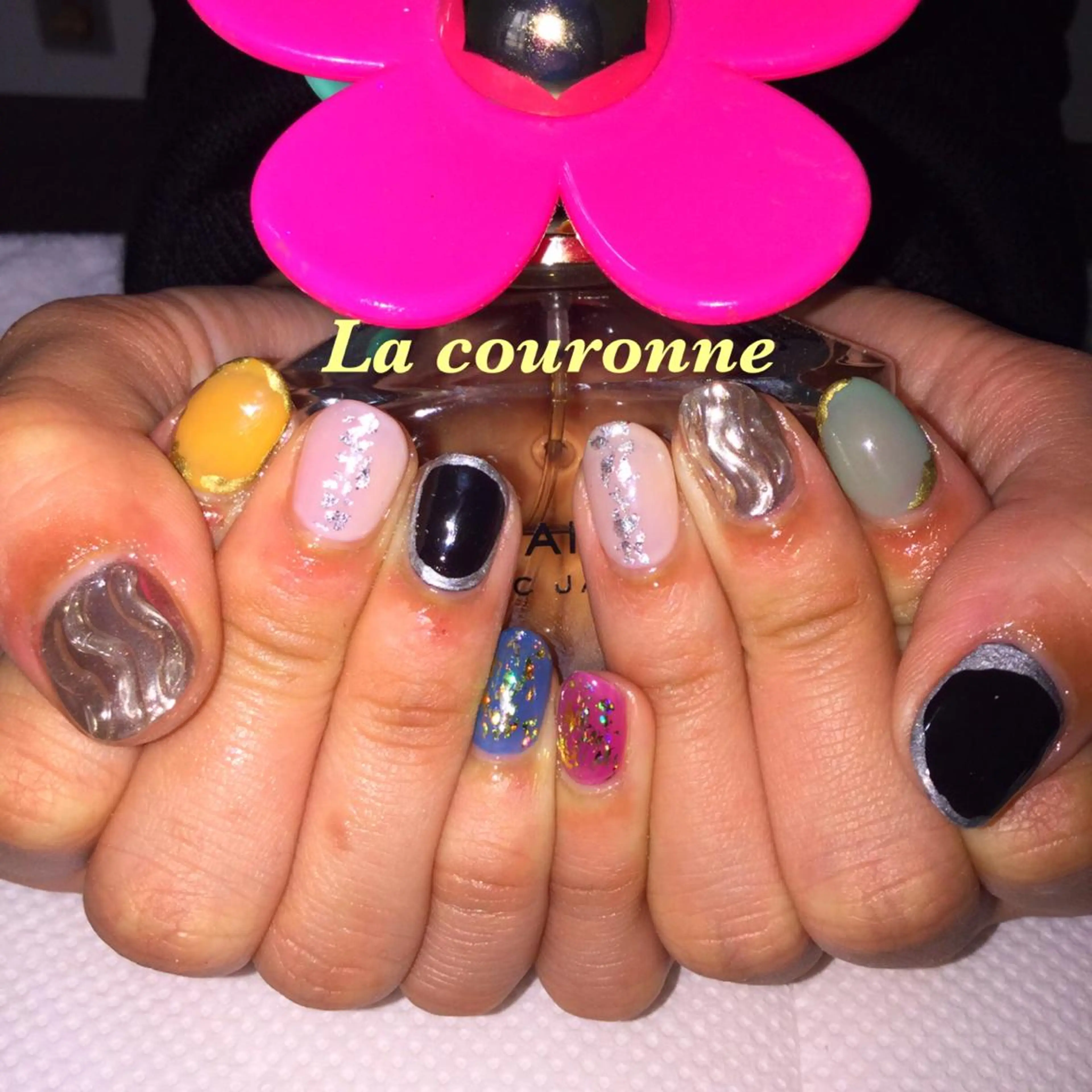 ネイル ハンドネイル Lacouronne NATSUMIのネイルデザイン