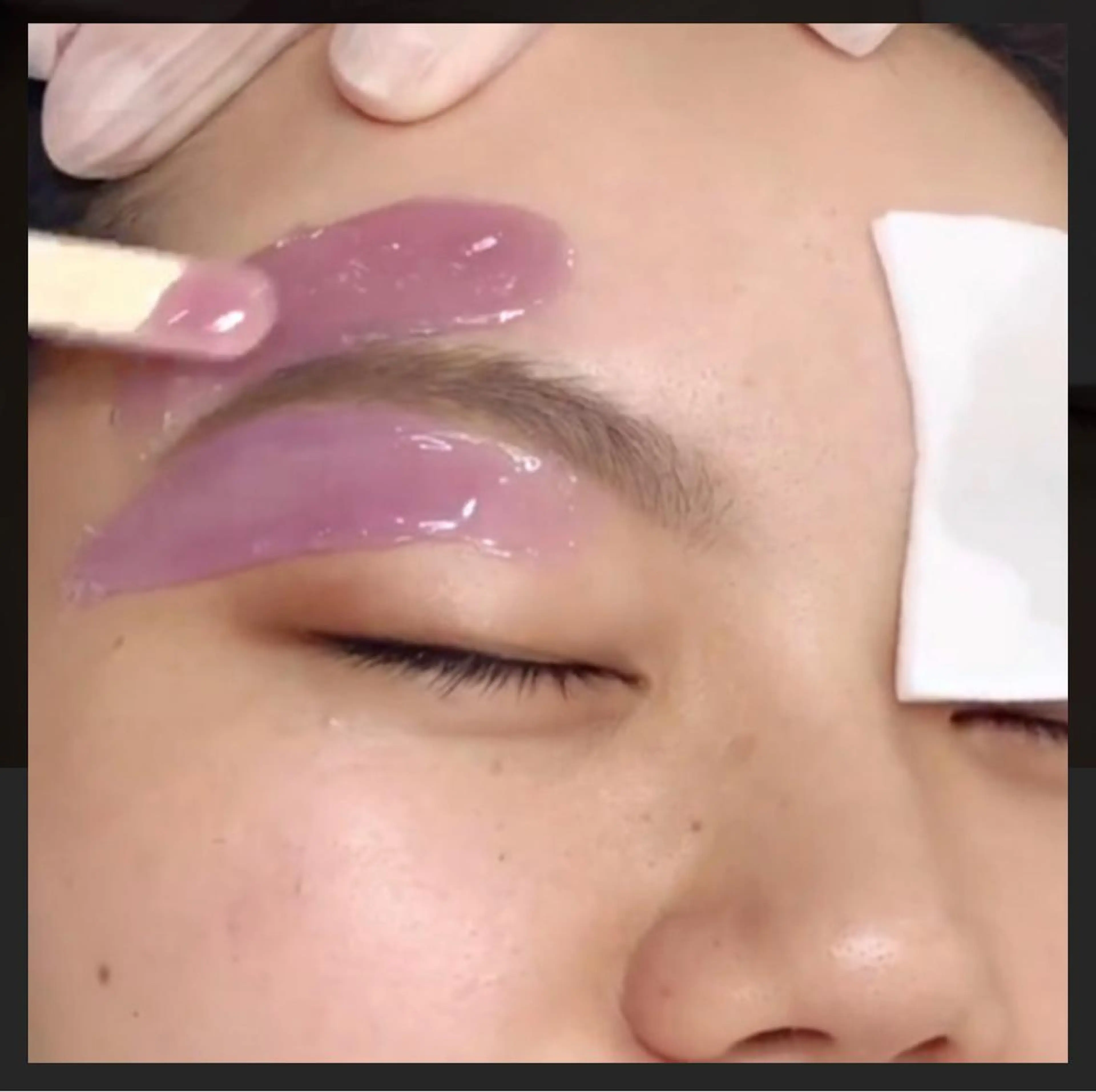 美眉Wax＋眉デザイン＋毛量調節の写真