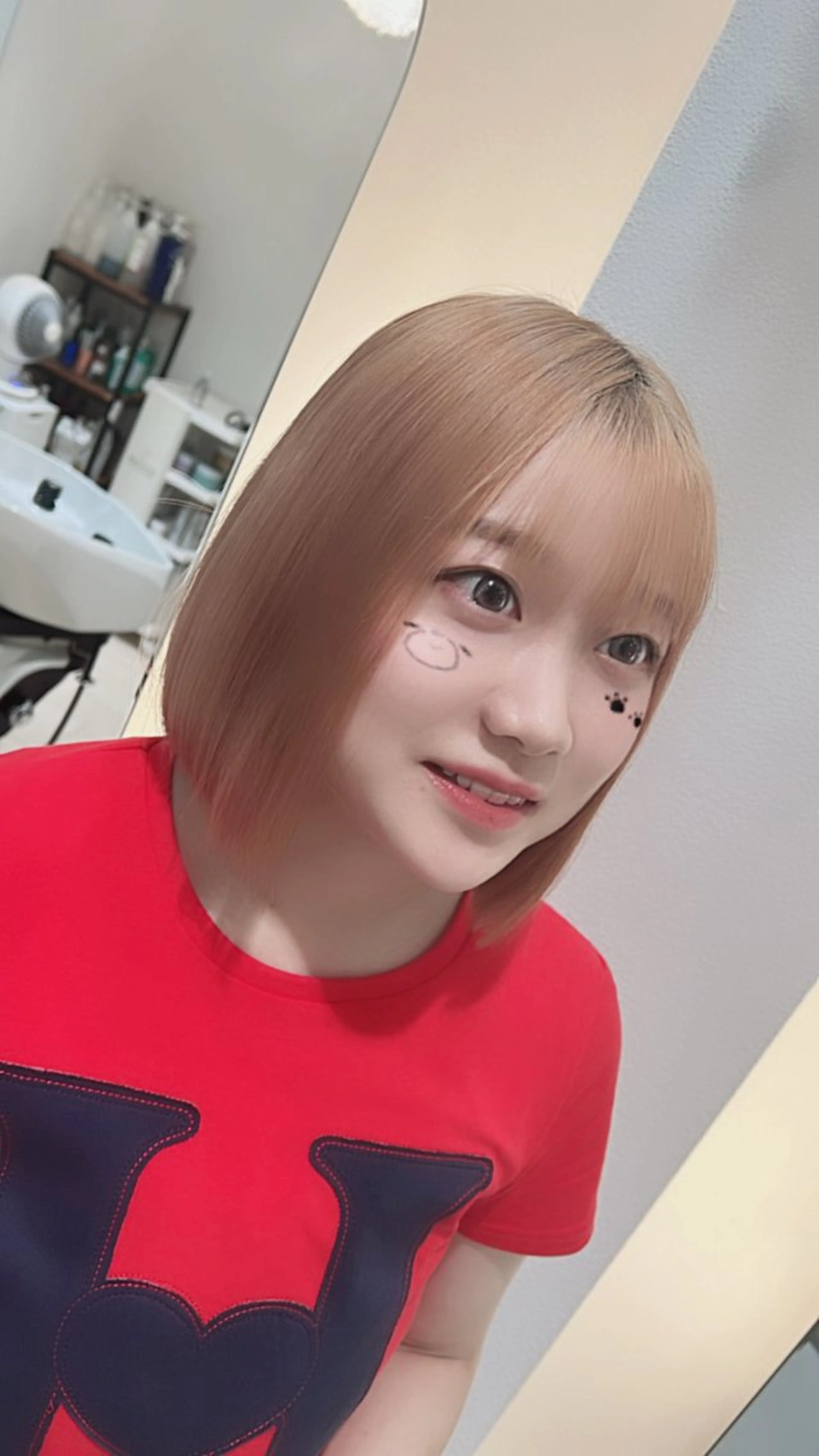 ショート カラー カット 堀井 凌平のヘアスタイル