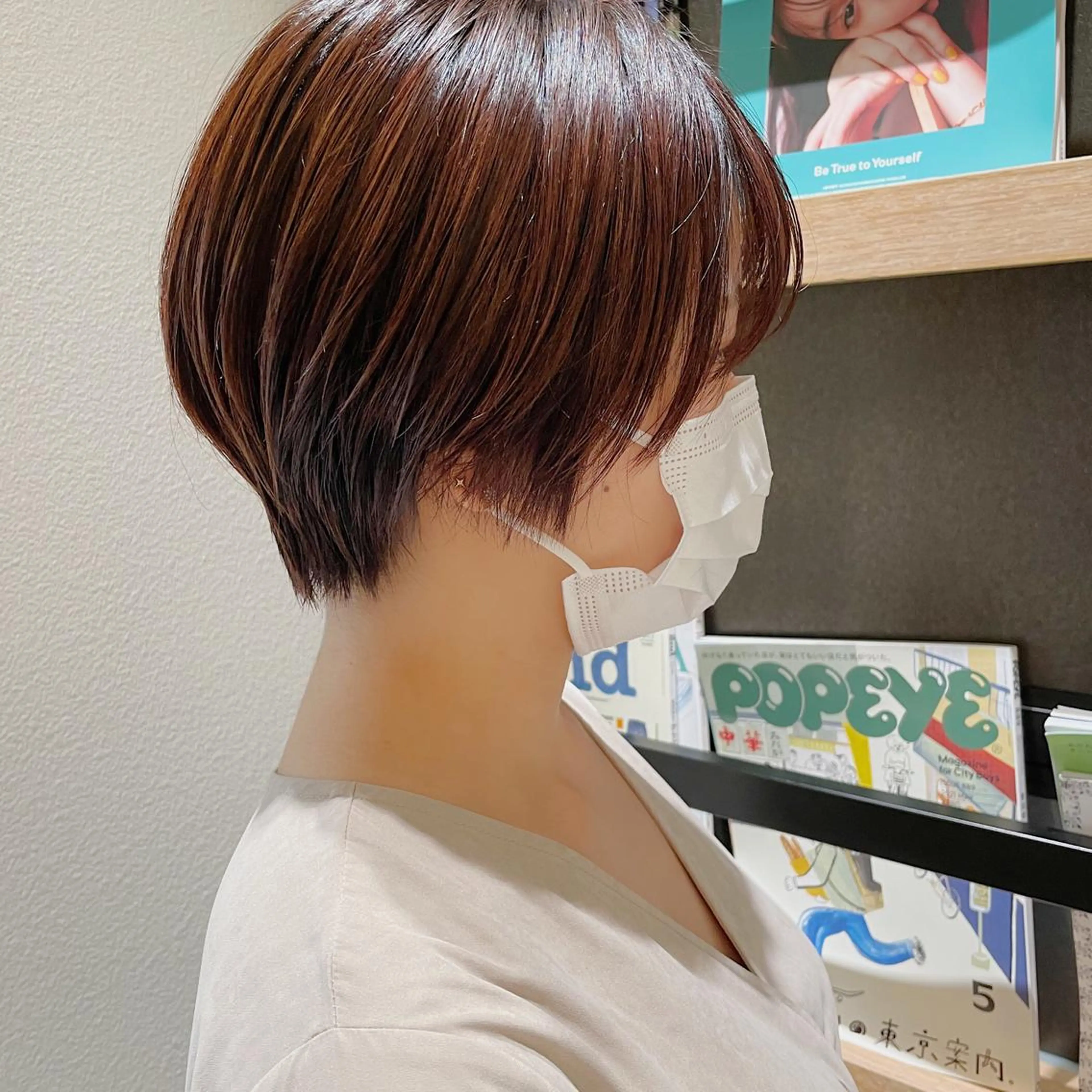 💐上質な質感×透明感 💐カット&THROWカラー& 補修トリートメントの写真