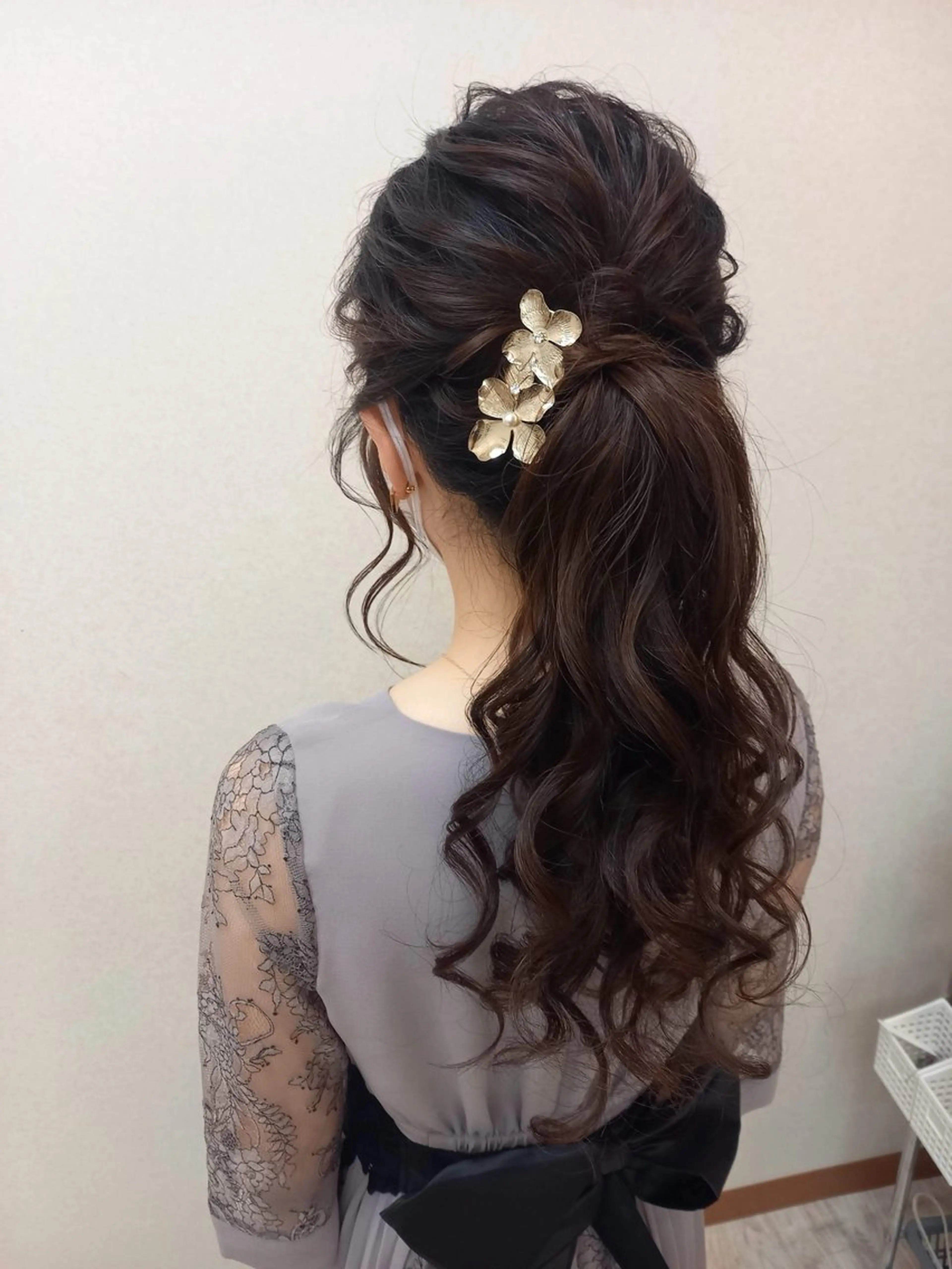 ロング ヘアアレンジ ヘアセット bright所属・miku ヘアセット/着付けのヘアスタイル