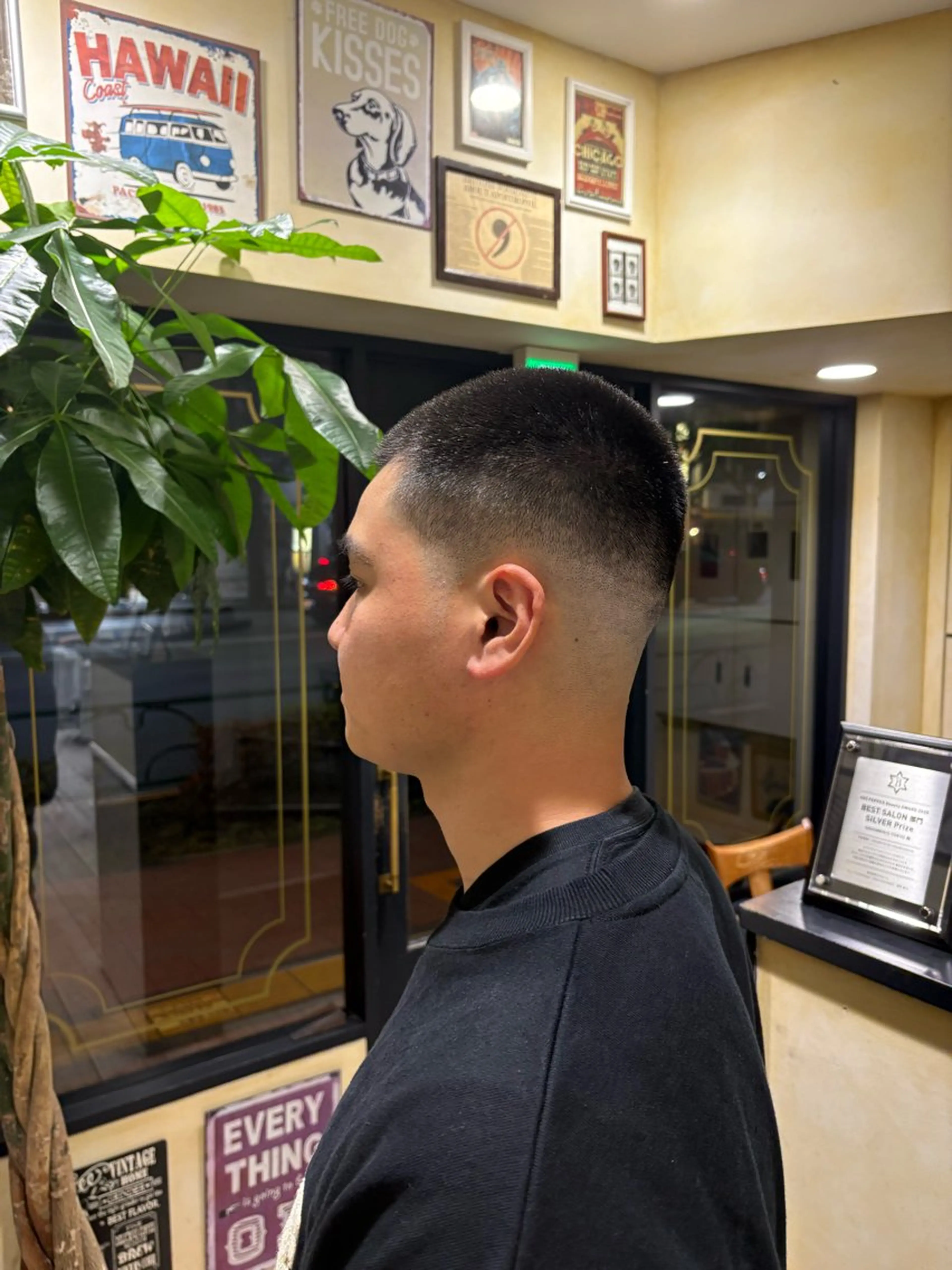 ショート Groomers Tokyo所属・大山慧也/メンズ/ フェード/バーバーのヘアスタイル