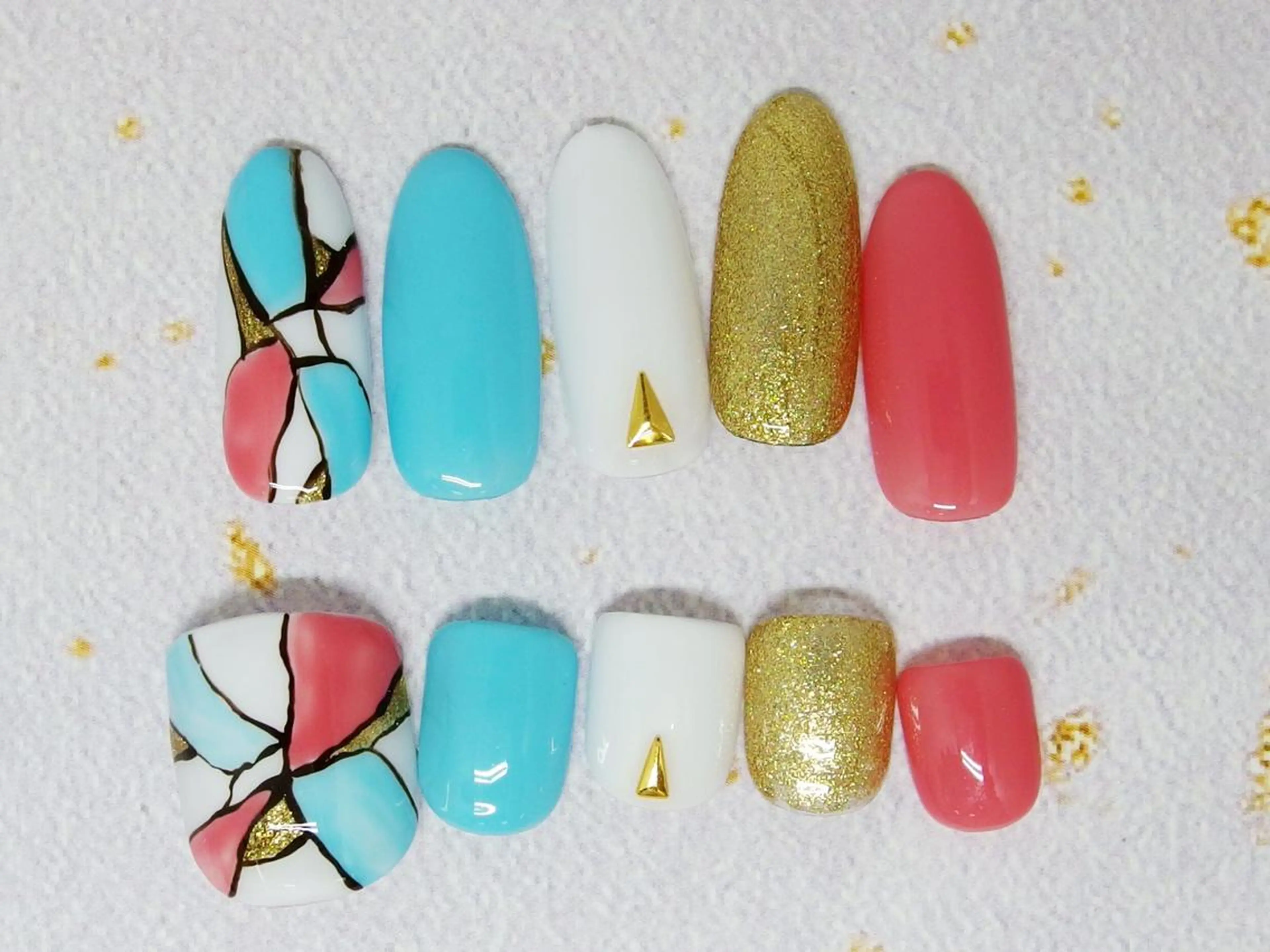 ネイル フットネイル ティーエヌ 金山駅東口店のネイルデザイン