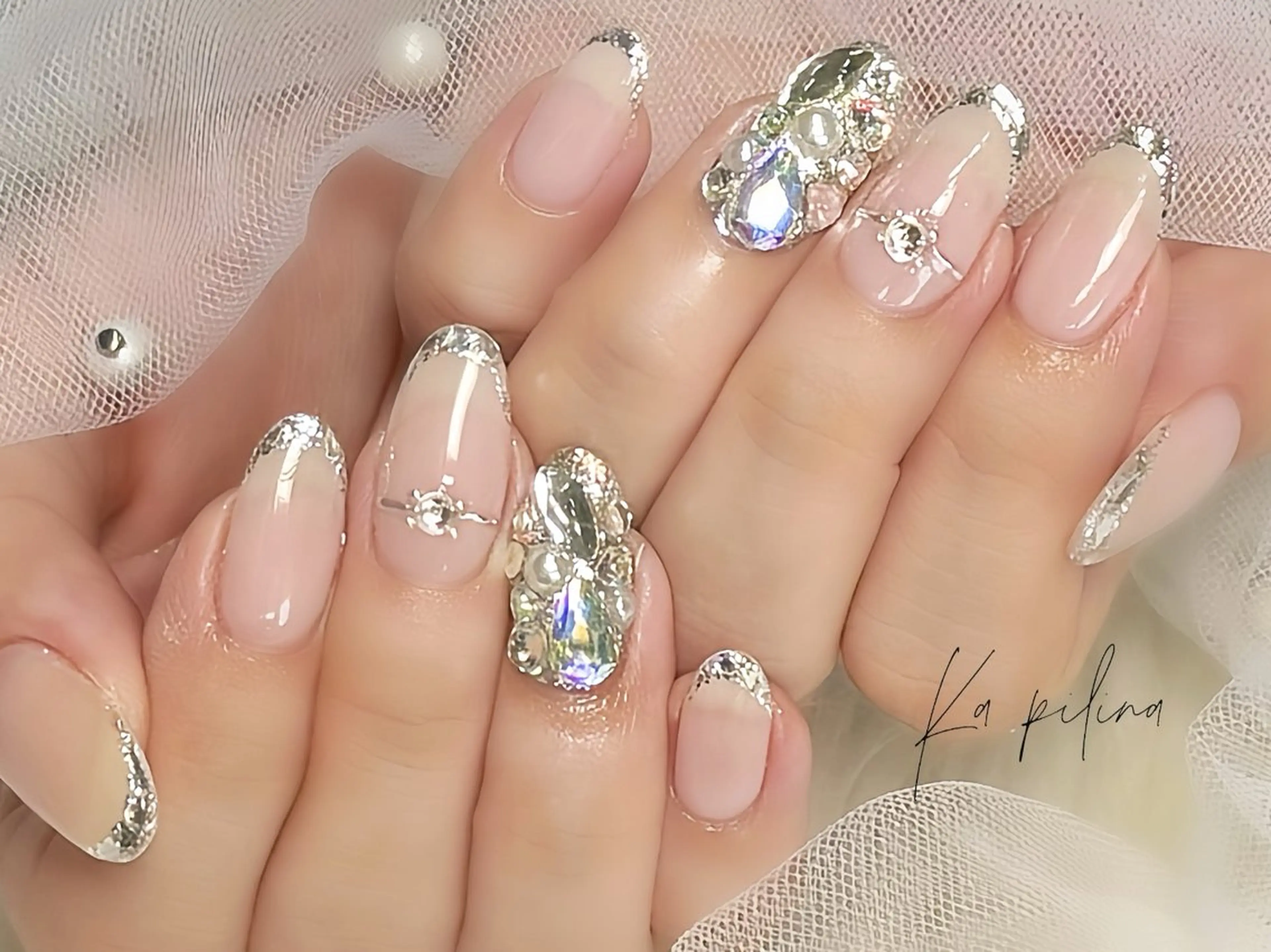 ネイル 持ち込み Ka pilina所属・♡プライベートサロン Ka pilina♡のネイルデザイン