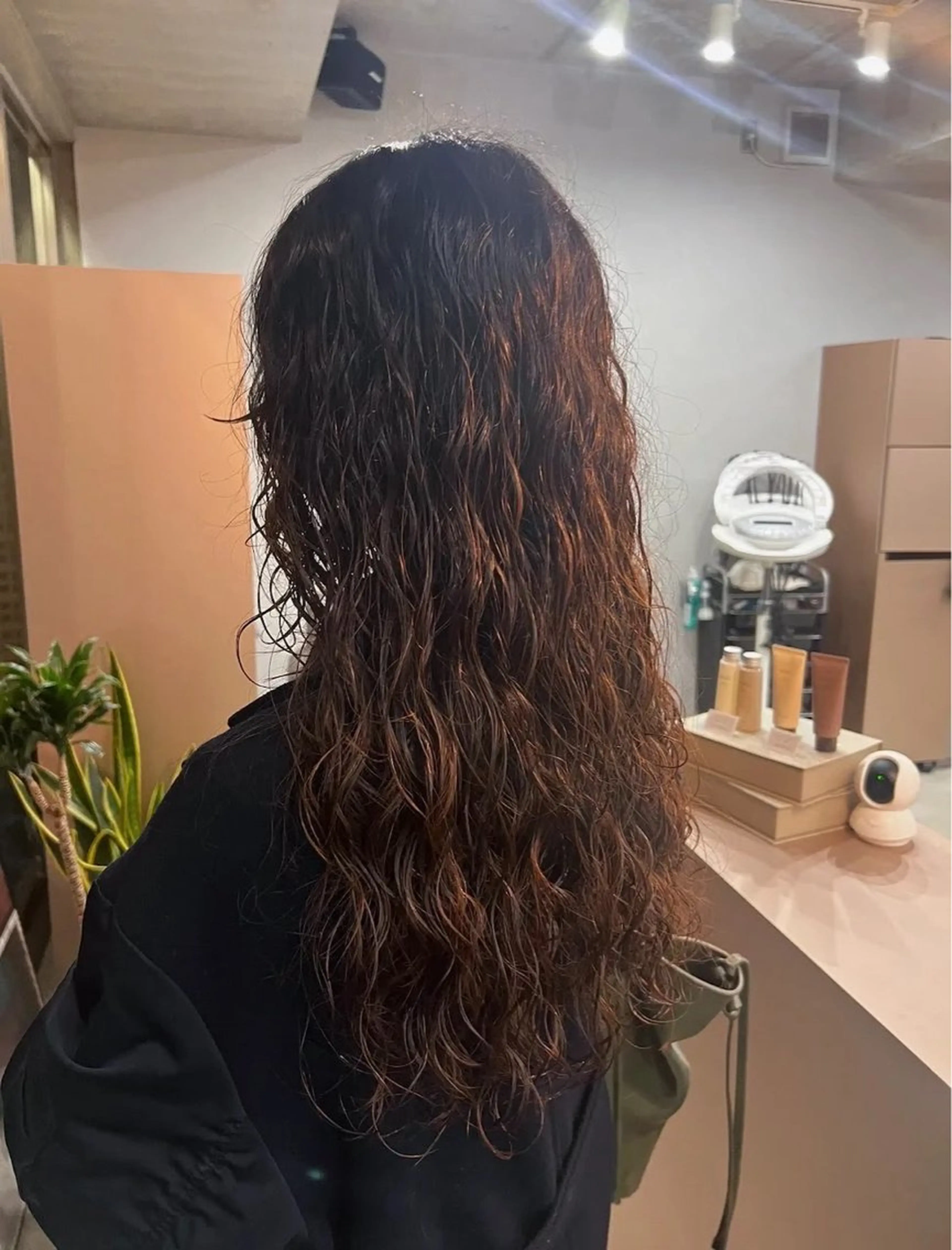 ロング パーマ パーマ ミディアム/ロング/ 表参道パーマのヘアスタイル