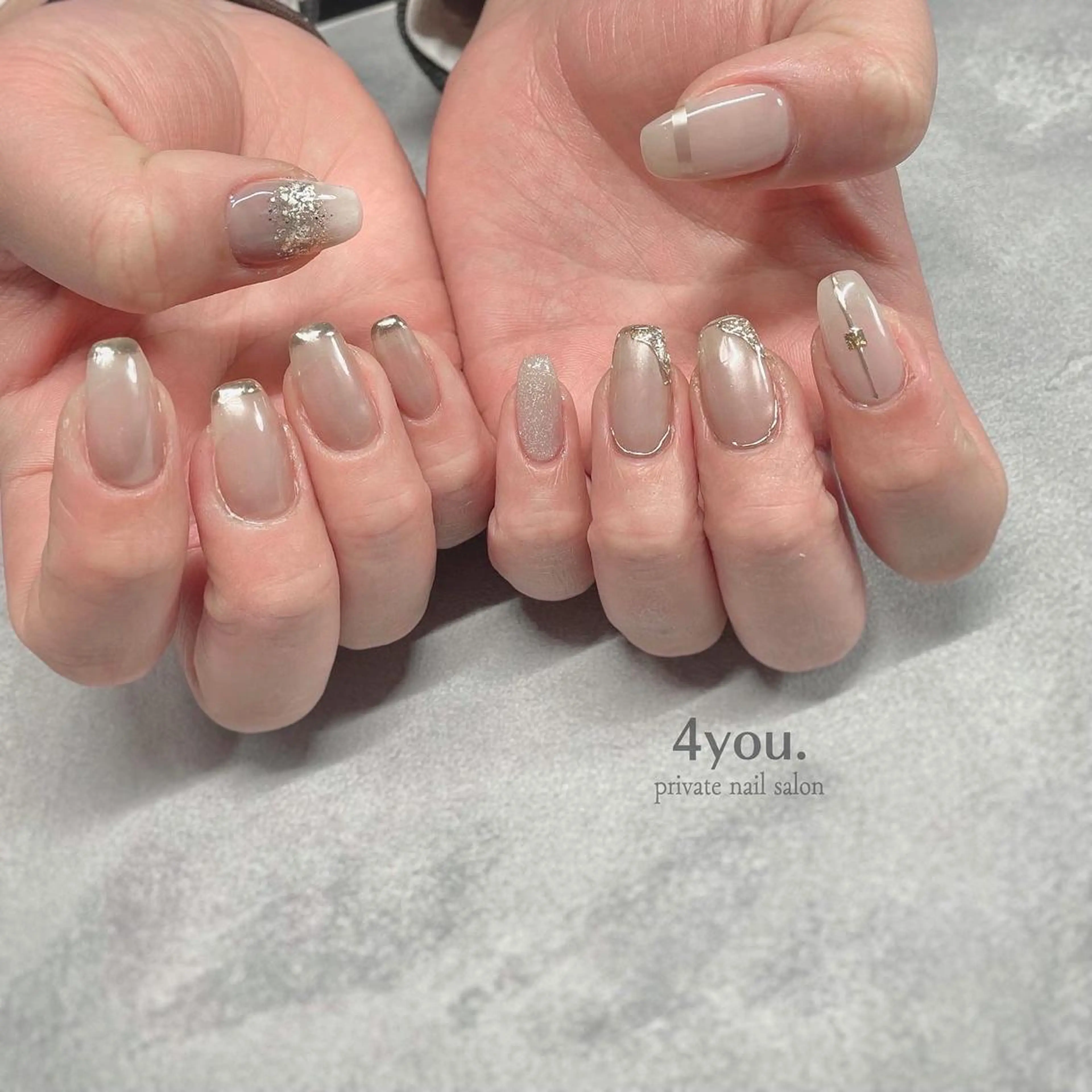 ネイル nail salon ４ｙｏｕ．のネイルデザイン