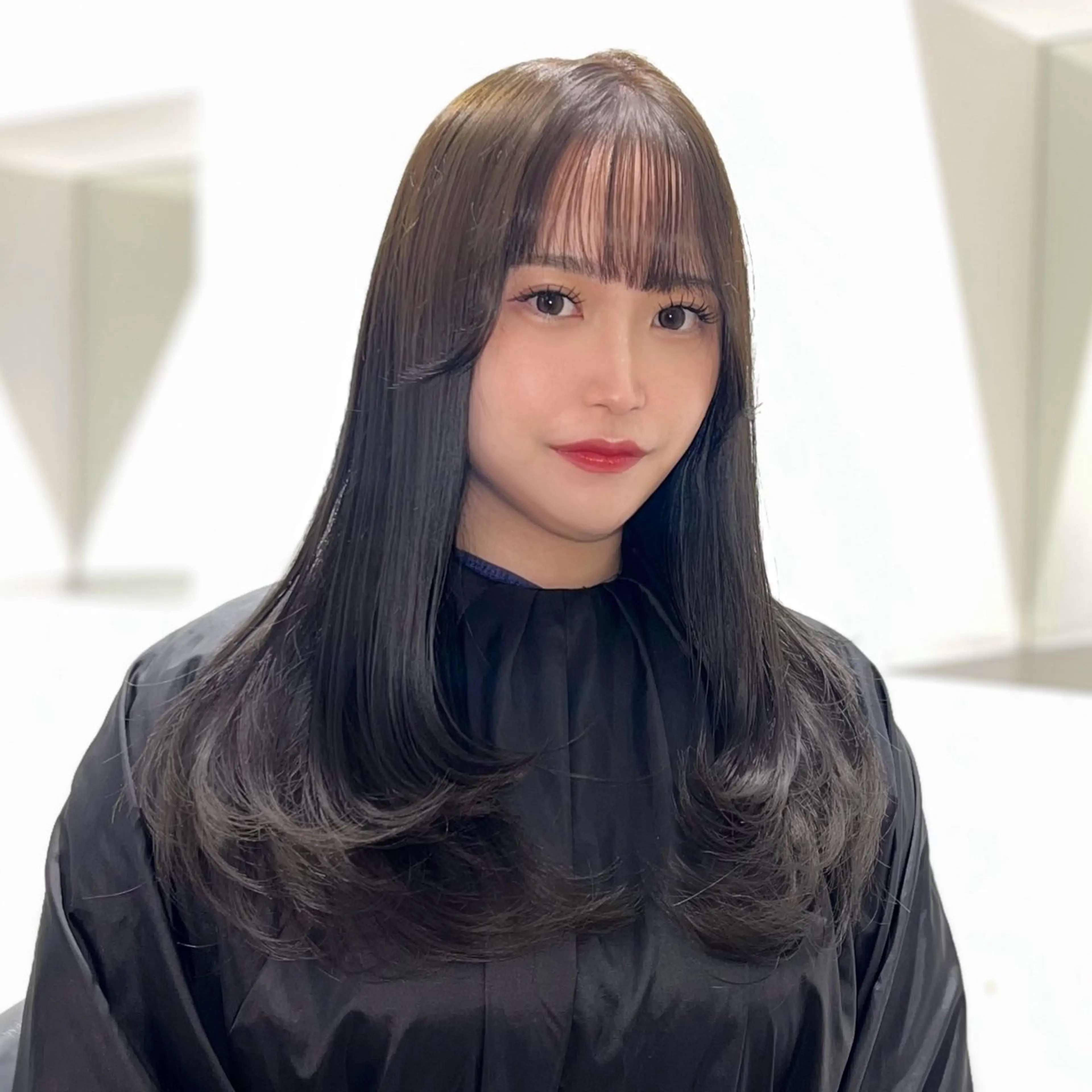 ロング カラー ブリーチ ブリーチなしカラー オリーブカラー ヘアカラー 梅田/透明感カラー/ 髪質改善/ジョーのヘアスタイル