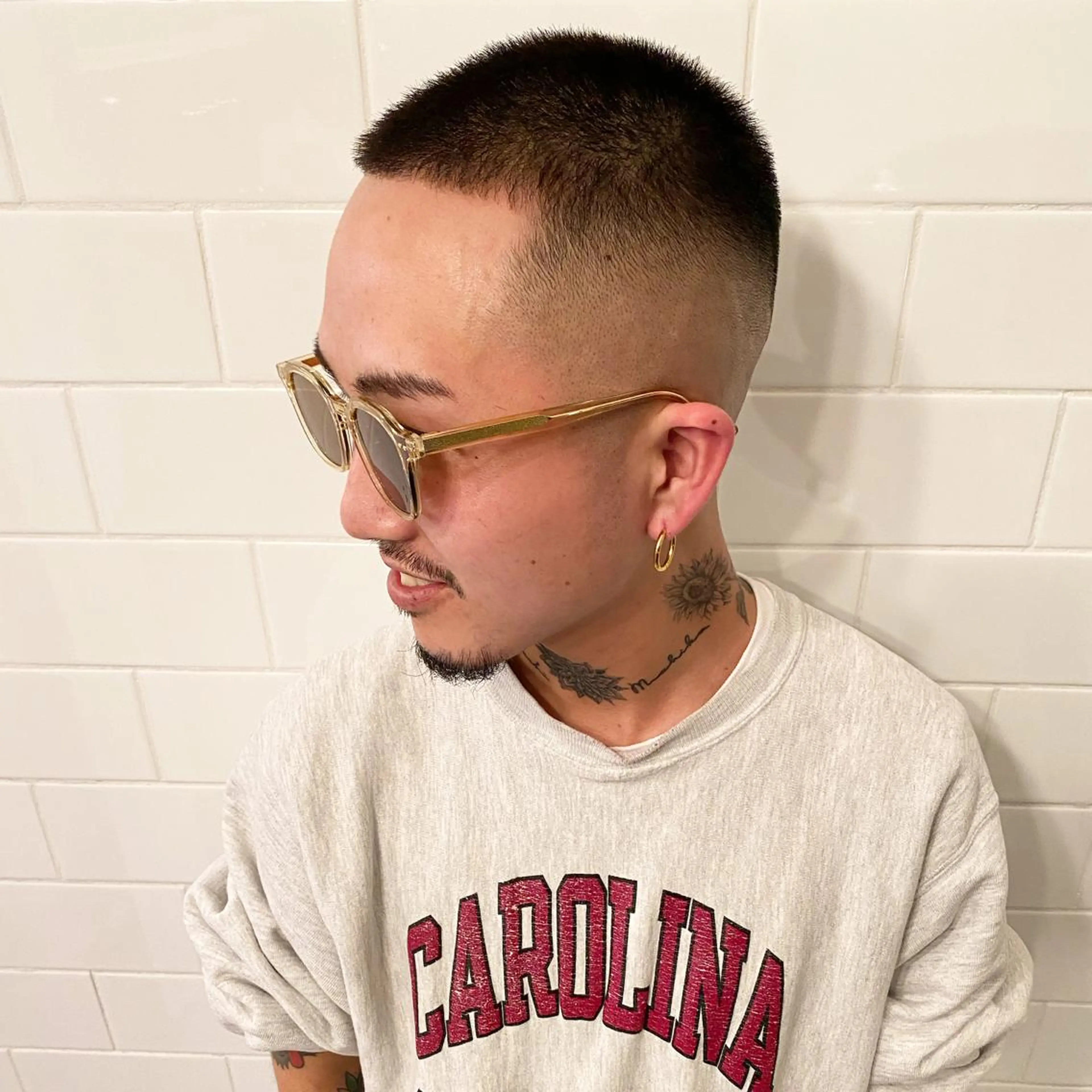 ショート カラー パーマ ヘアアレンジ メンズ キッズ ネイル マツエク・マツパ 中元 淳のヘアスタイル