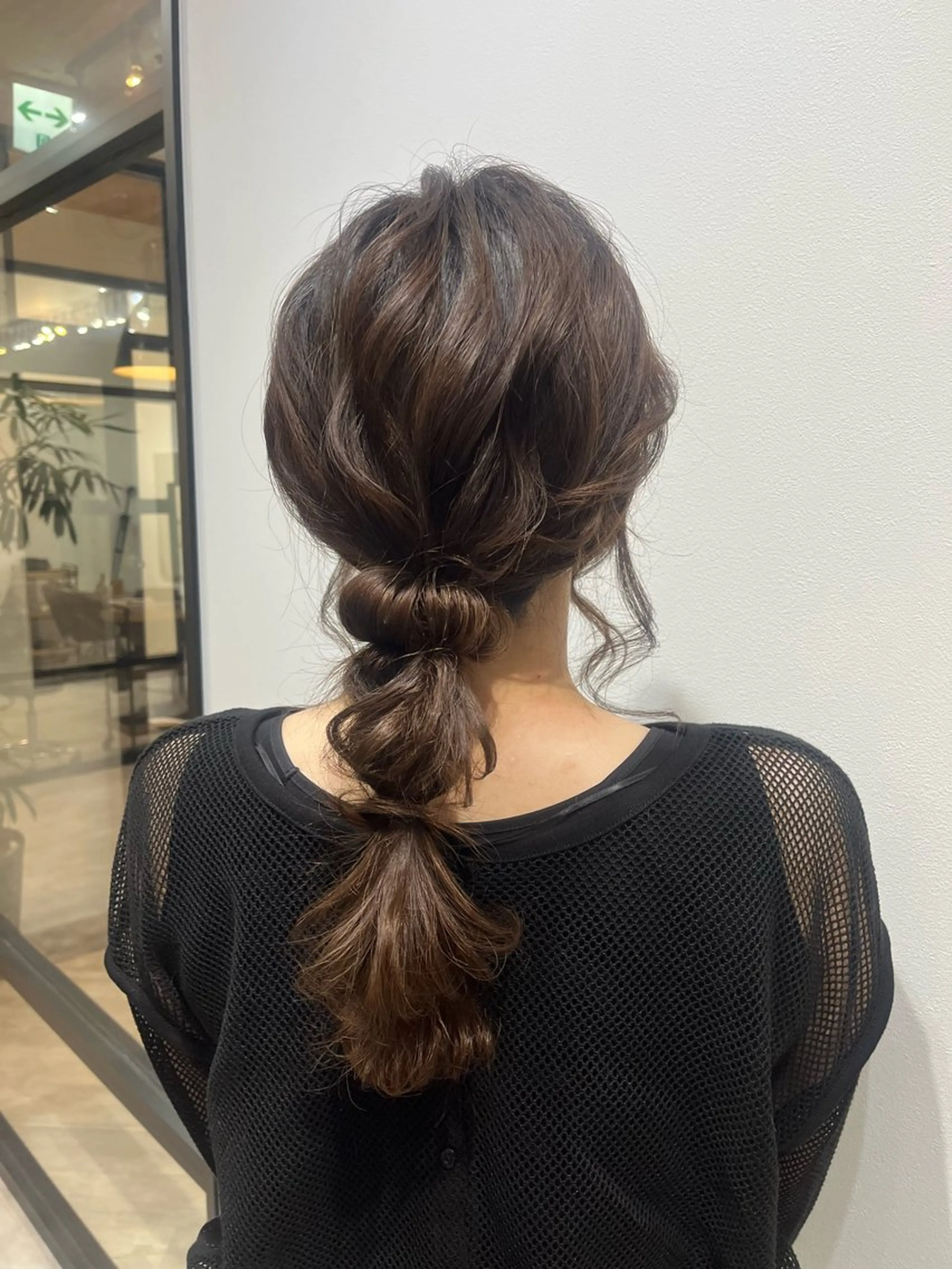 ロング ヘアアレンジ 🫧ぷる艶カラー🫧 Yuubi🦩のヘアスタイル