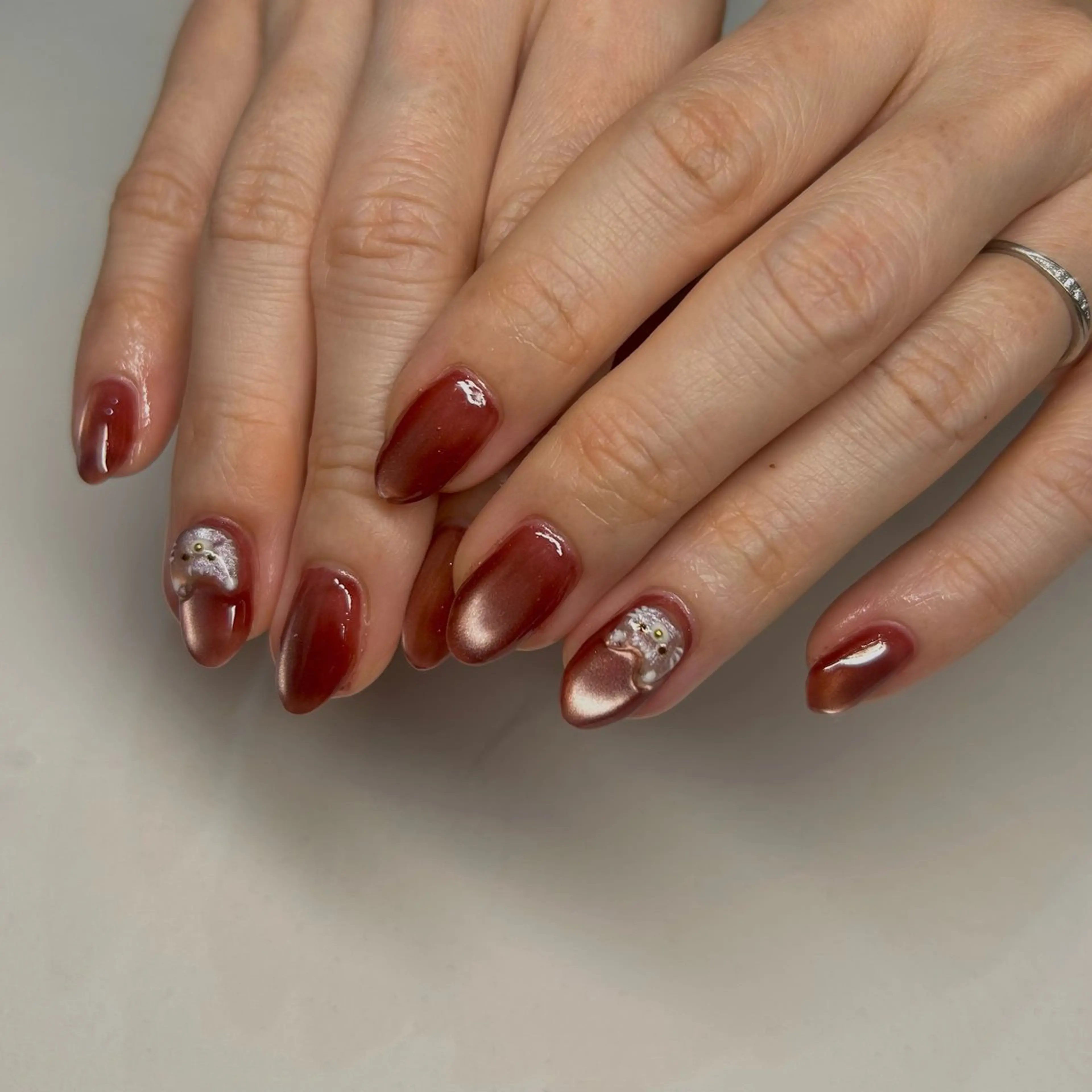 ネイル ハンドネイル フットネイル 𐂃 colorer𐂃のネイルデザイン