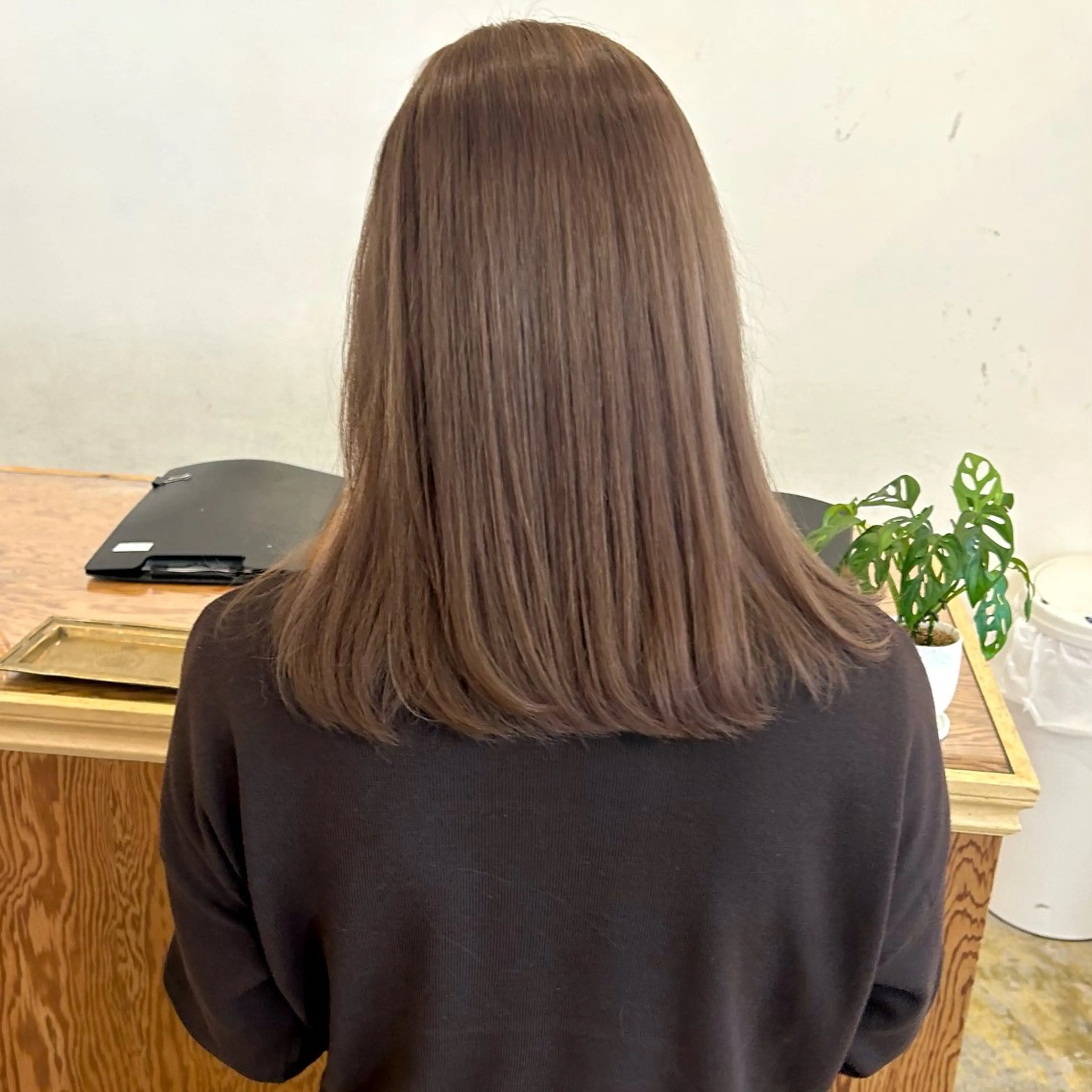 ミディアム カラー 北田 美琴 / 柔らかいカラーのヘアスタイル