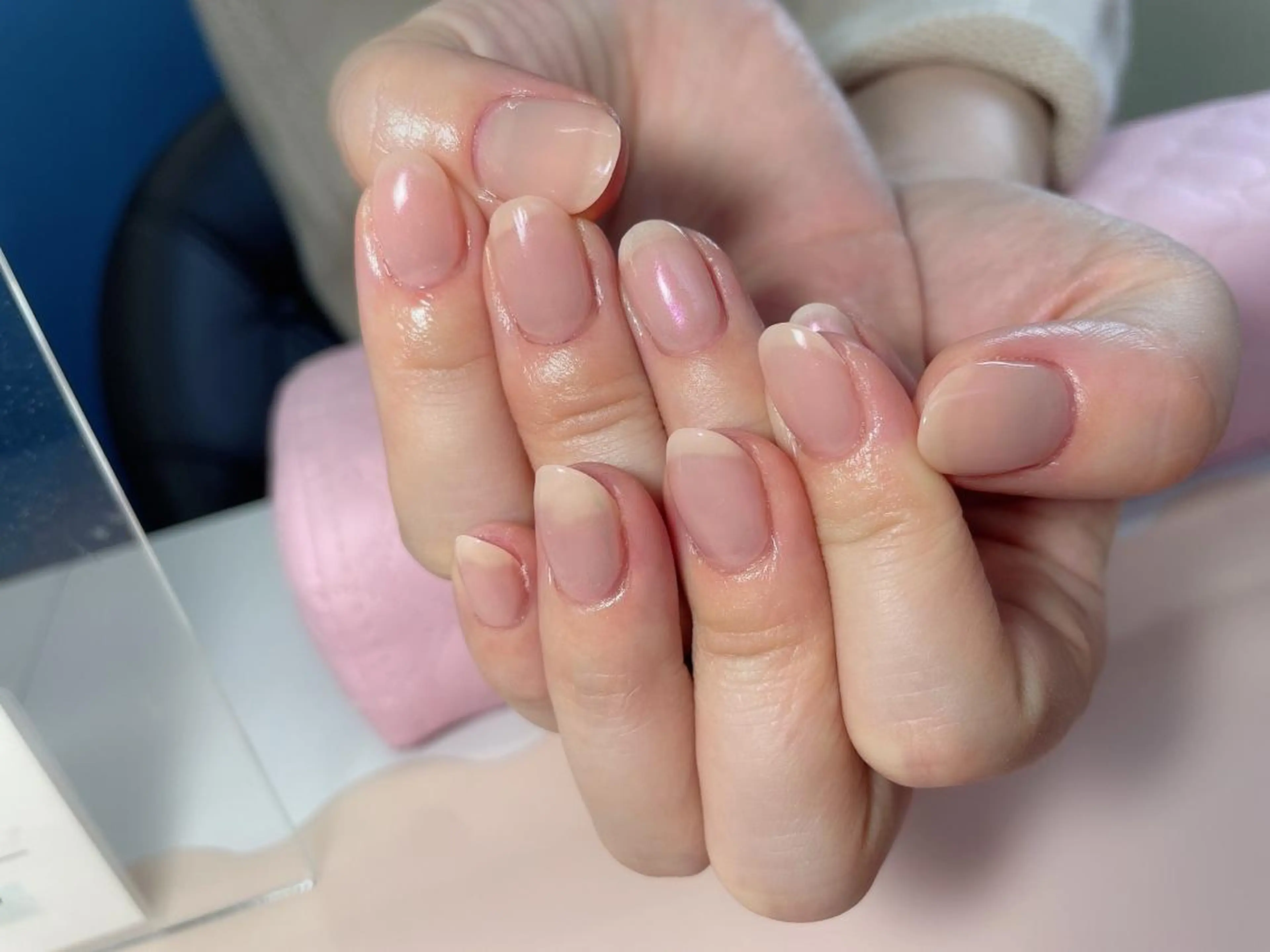 ネイル ミラーネイル ワンカラーネイル Embellir ♡鏡味のその他イメージ