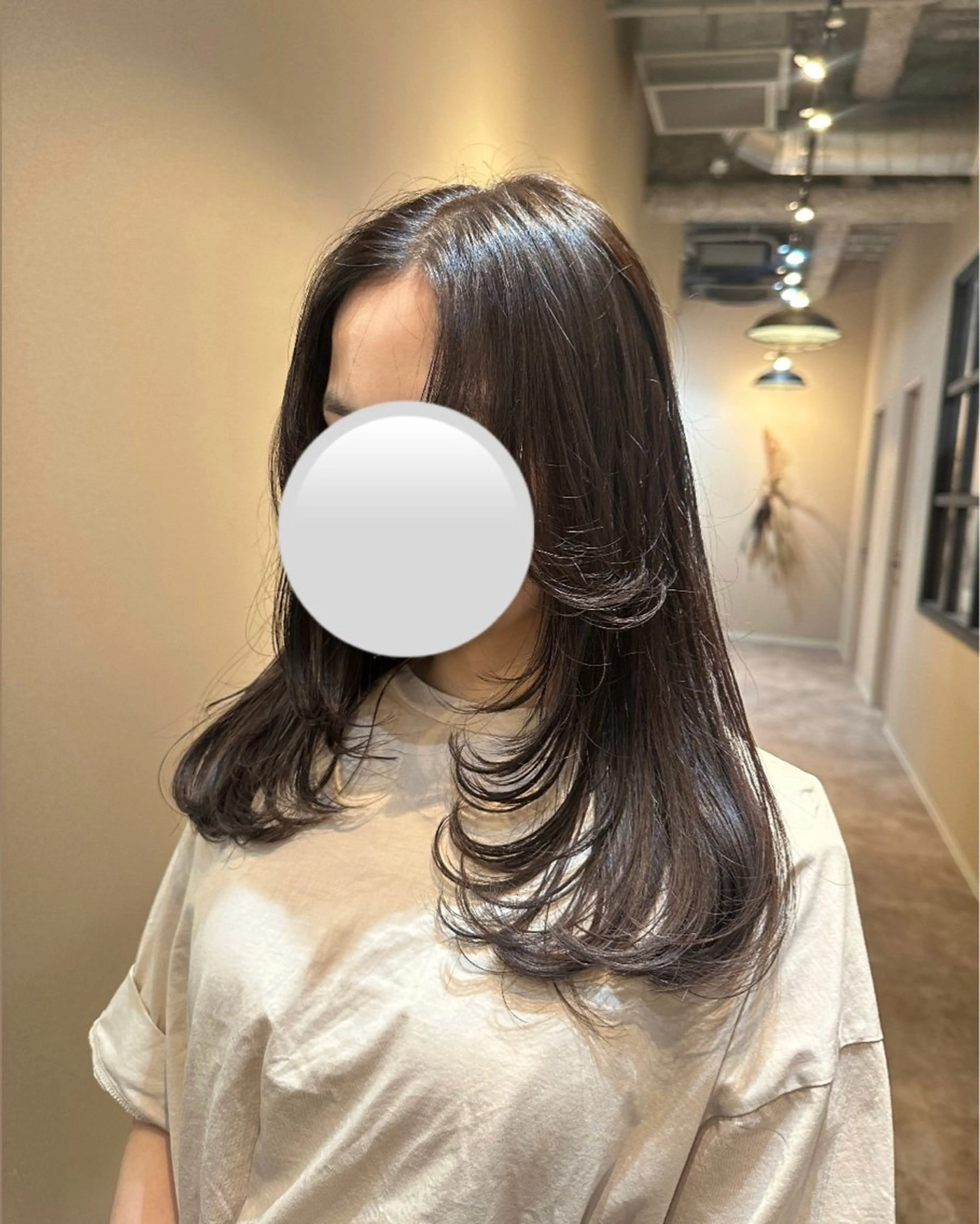 ロング カラー レイヤーカット Sara newi 🎀透明感🎀のヘアスタイル