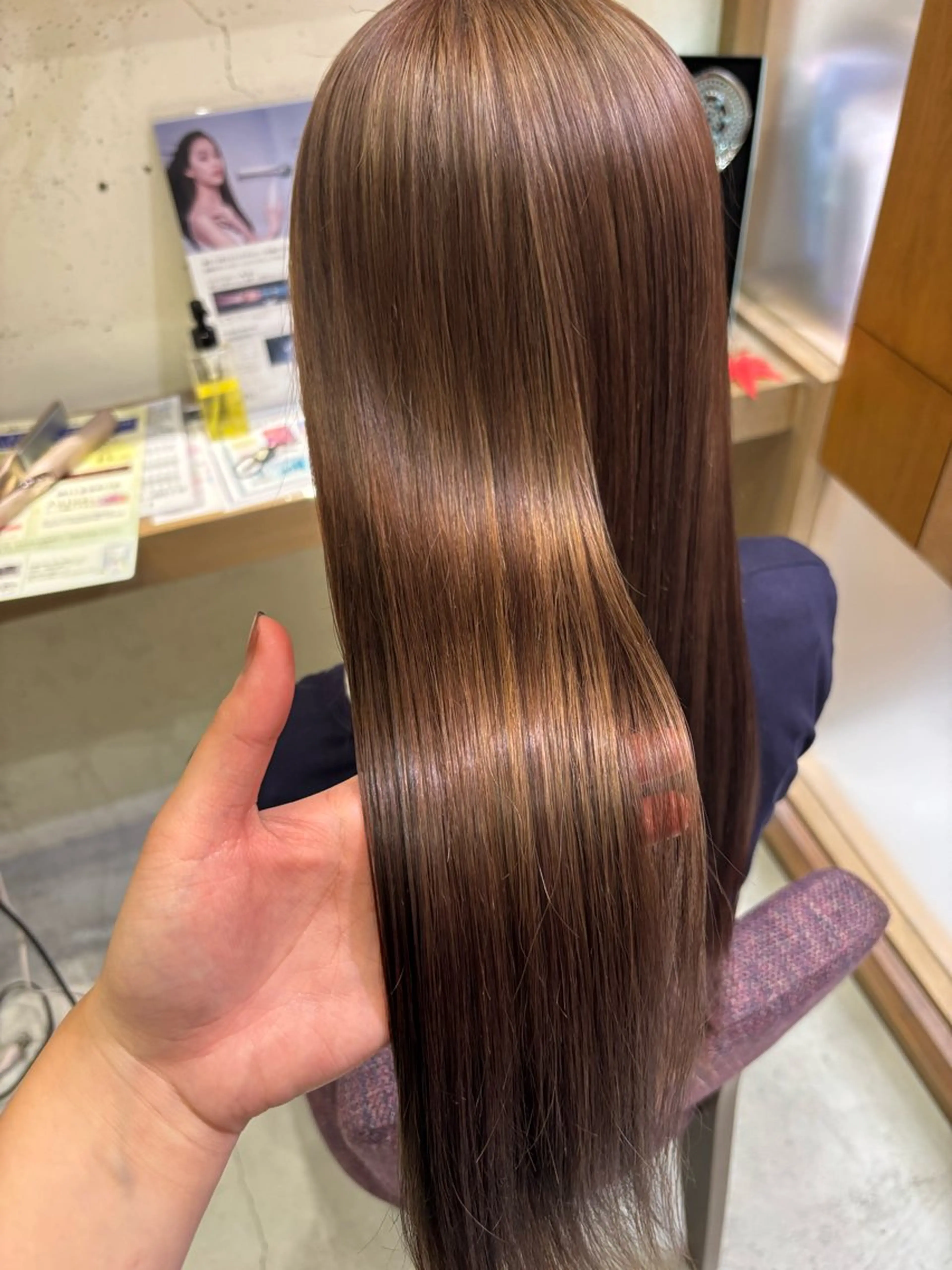 ロング ブラウン/静岡/髪質 改善/大人可愛い🐰のヘアスタイル