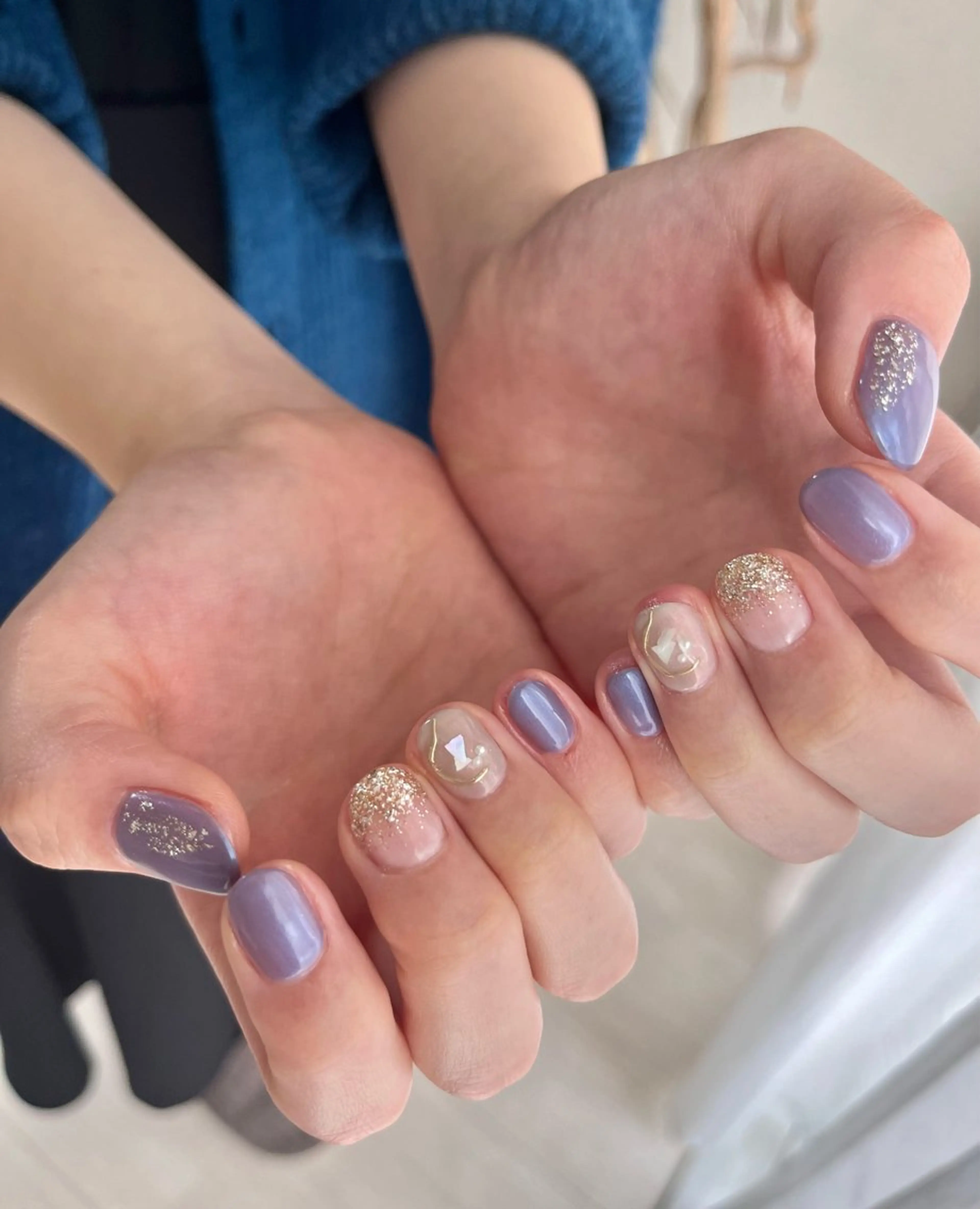 ネイル シンプルネイル ЯH.nail JURIのネイルデザイン