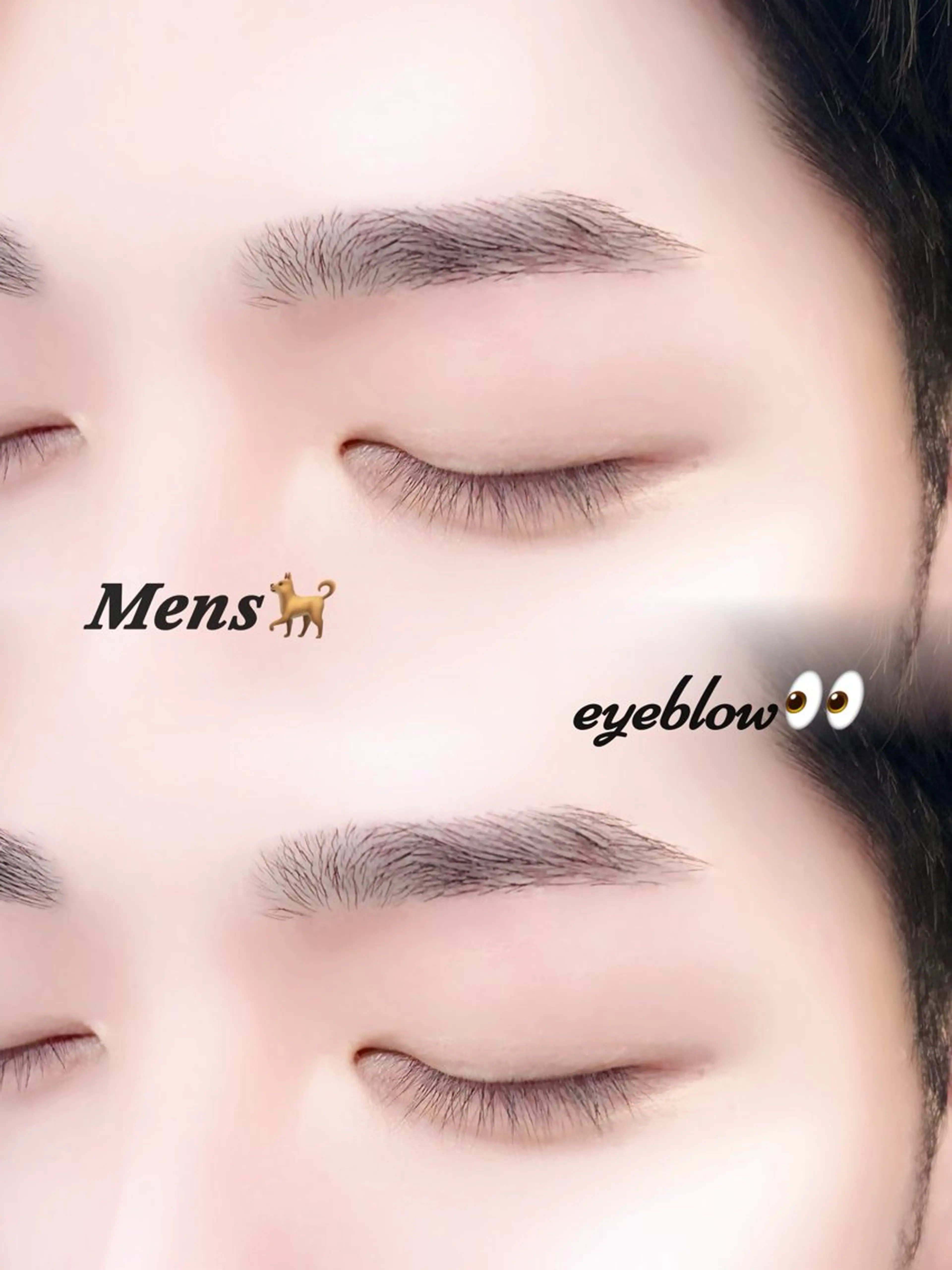 メンズ アイブロウ ワックス脱毛 🍒‪ Nozomi🎧‎のマツエク・マツパデザイン