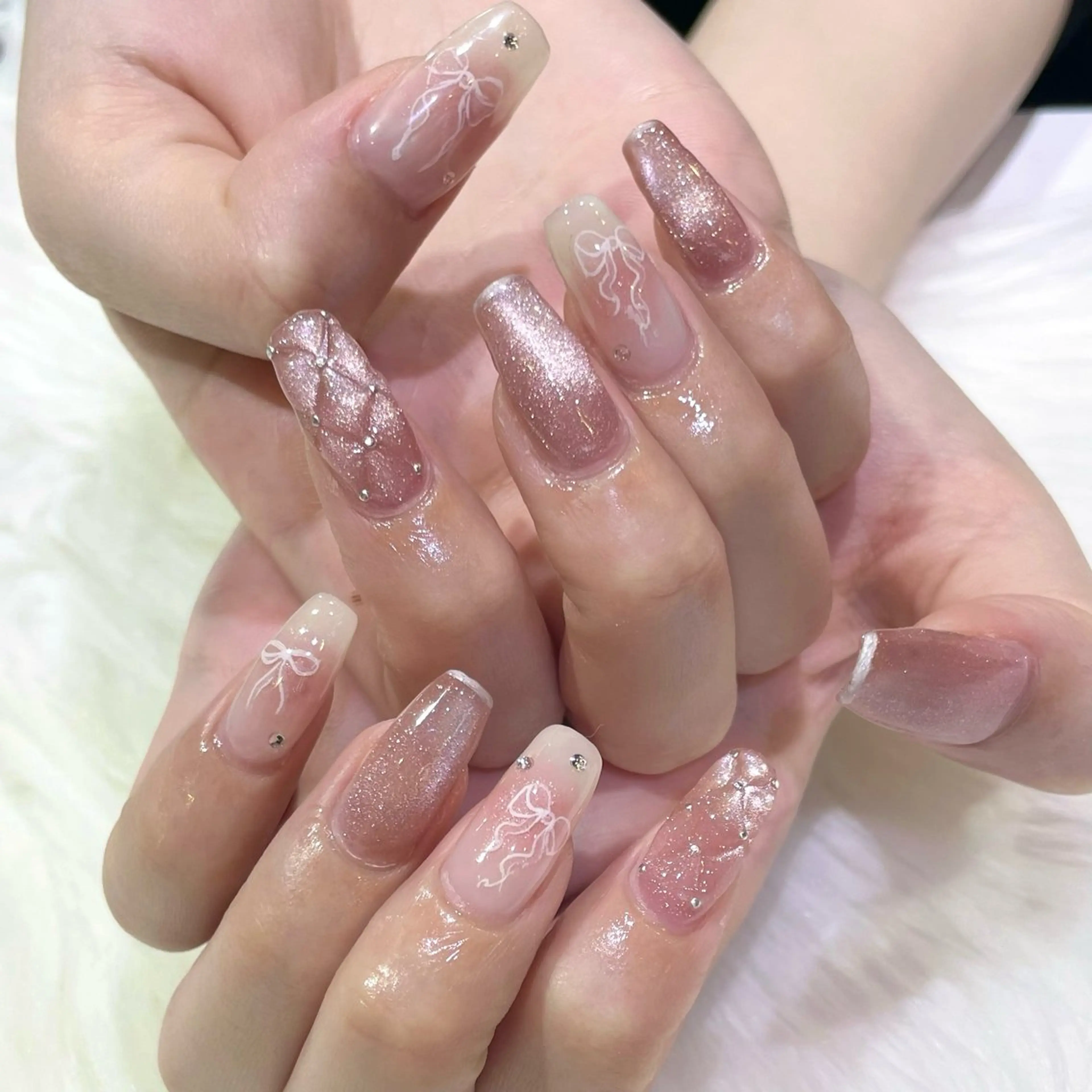 ネイル ピンク ハンドネイル jujur HARUKA🌸のネイルデザイン