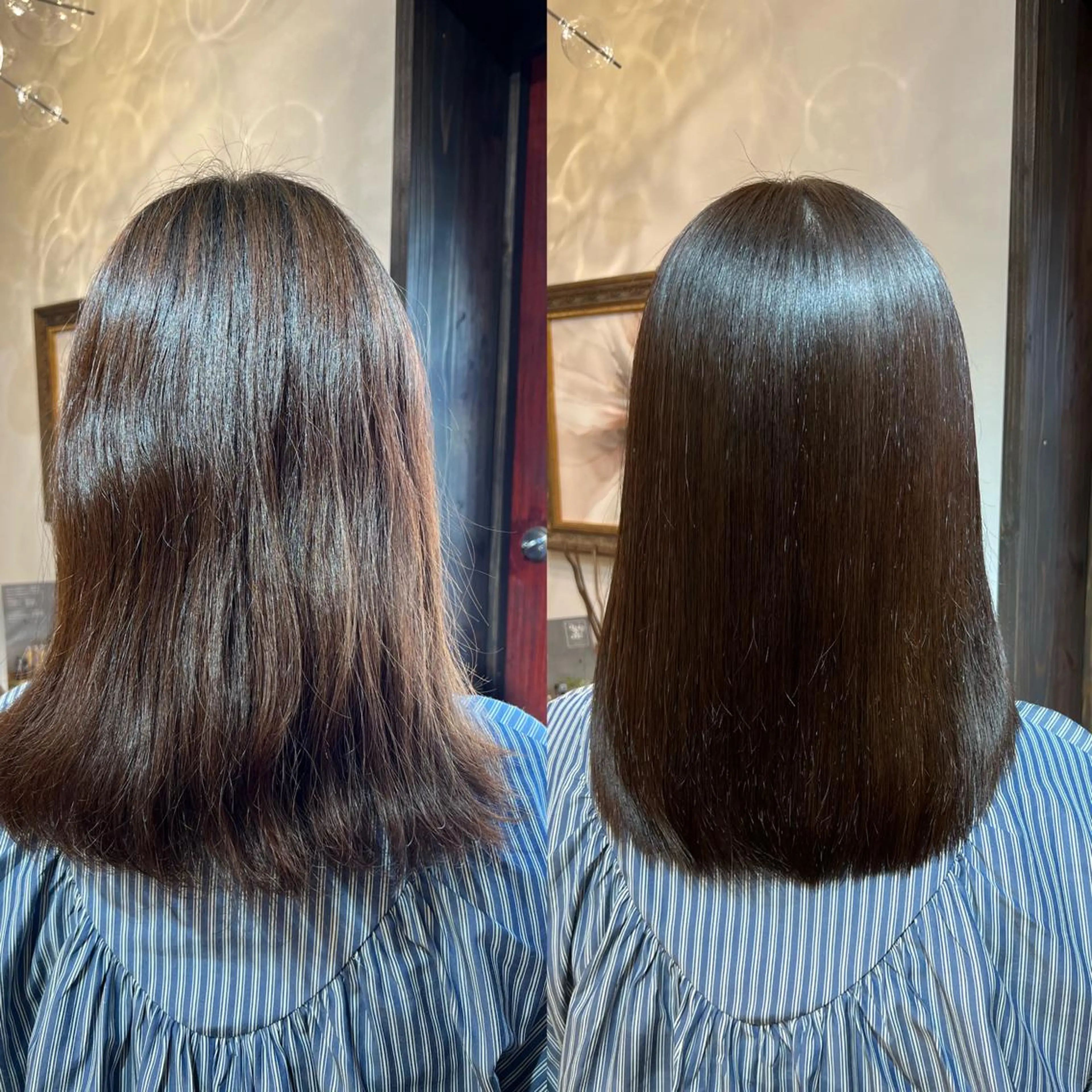 カット＋カラー＋美髪矯正＋oggi ottoトリートメントの写真