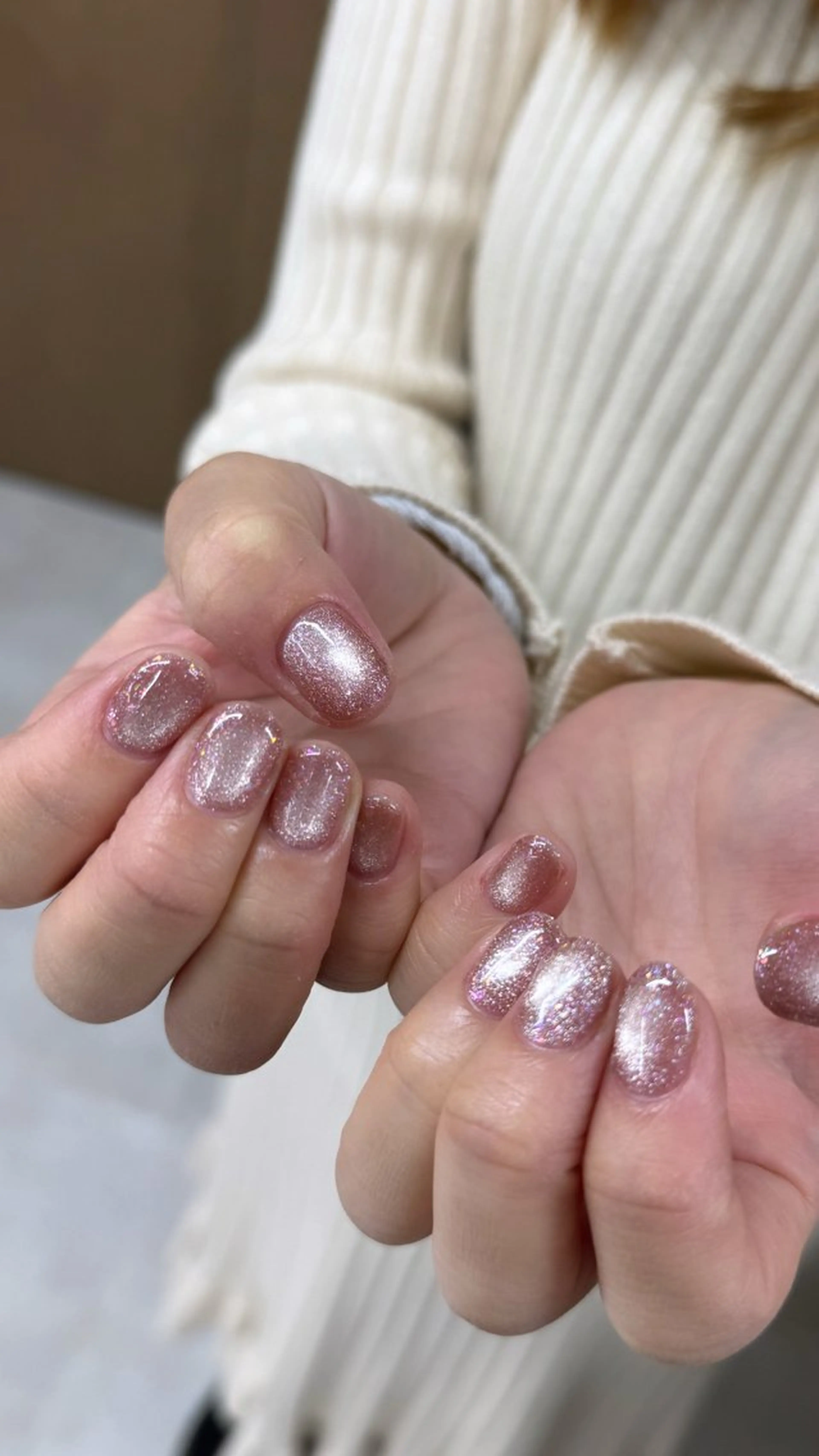 ネイル マグネットネイル 五百路 蛍来のネイルデザイン