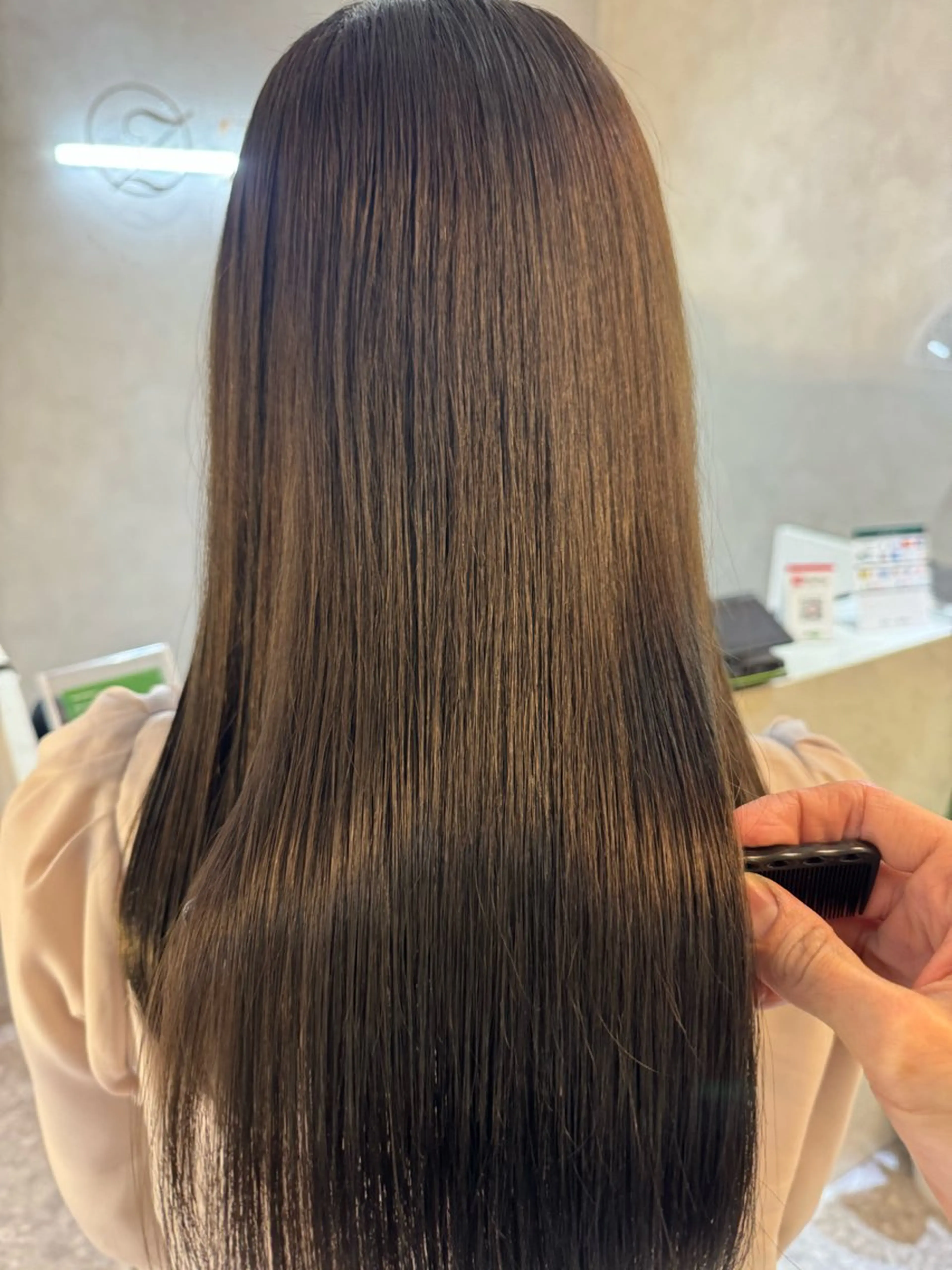 💎カット＋縮毛矯正+リケラトリートメントの写真