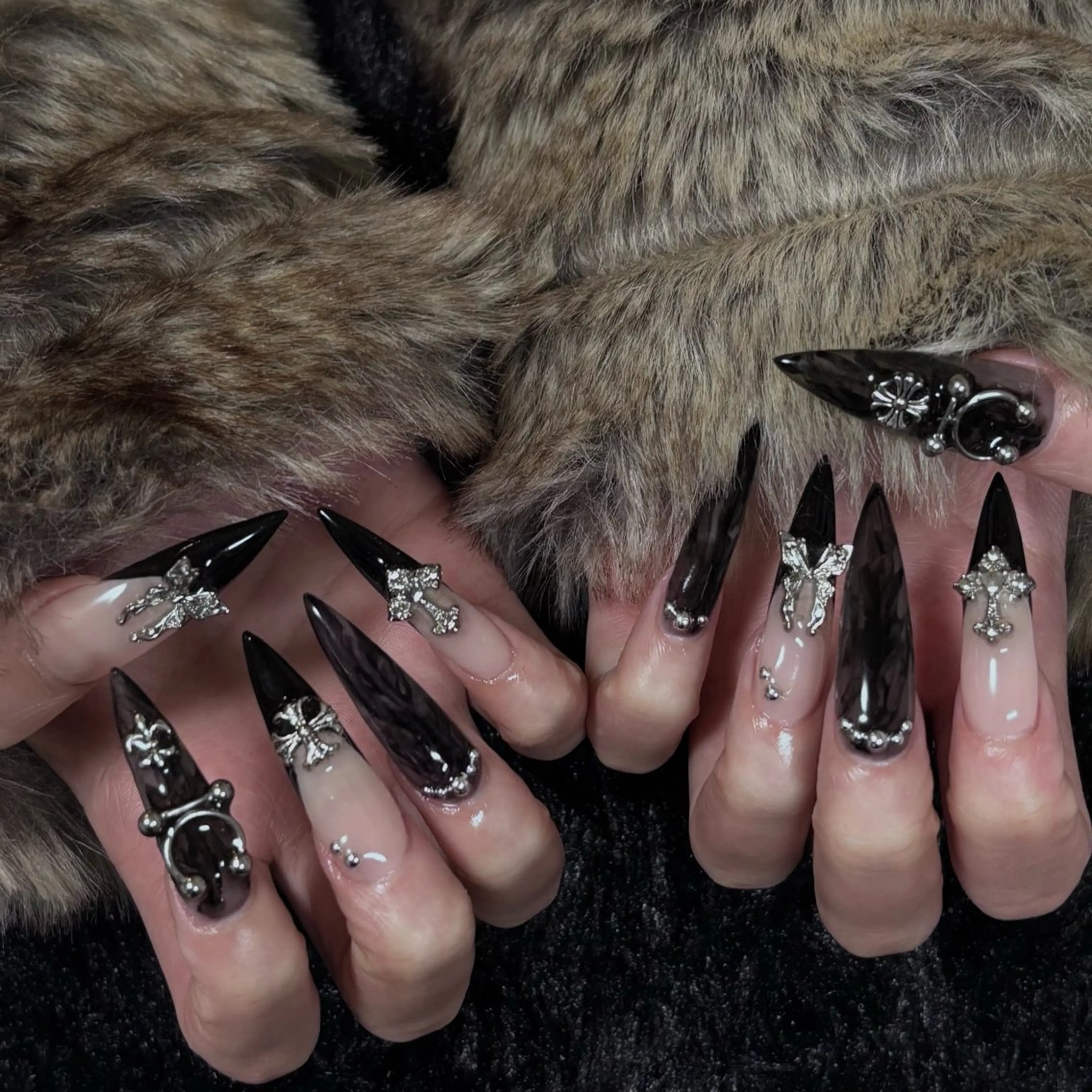 チップ長さだし10本🎀アート​〜​10本¥14,300(オフあり)の写真