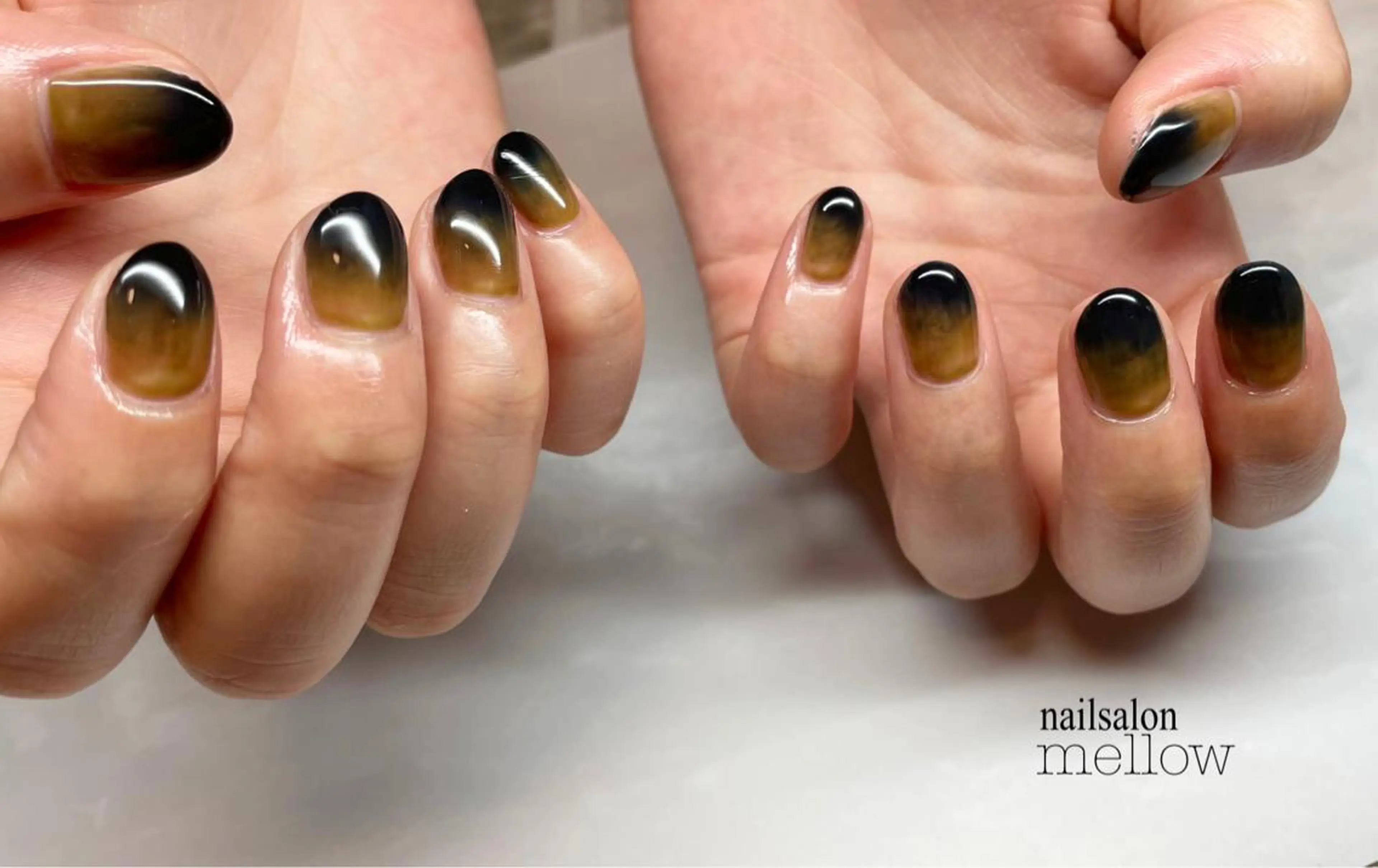 ネイル グラデーション ニュアンスネイル 大山 浩美のネイルデザイン