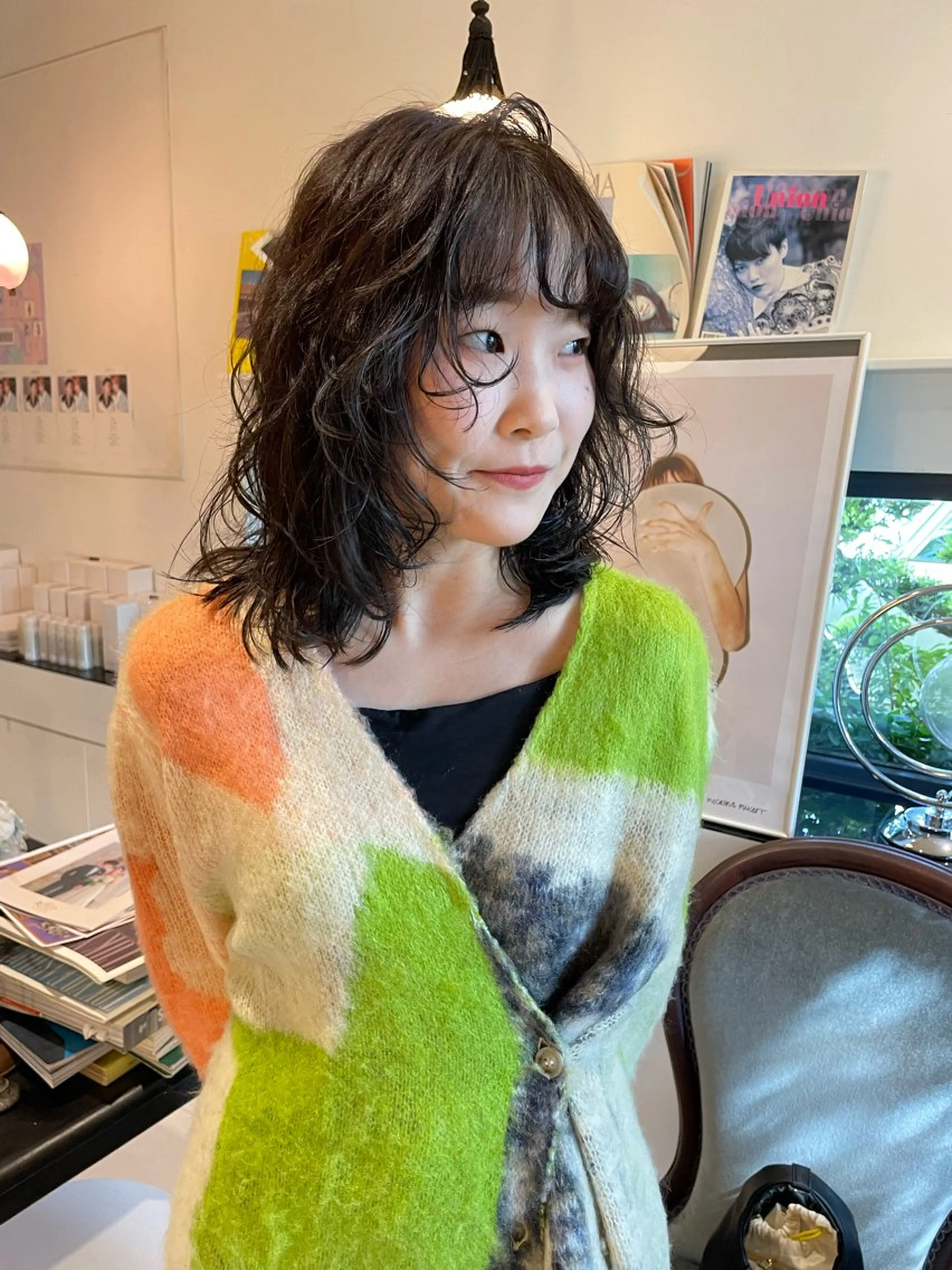 カラー RINKA 岡崎美容室のヘアスタイル