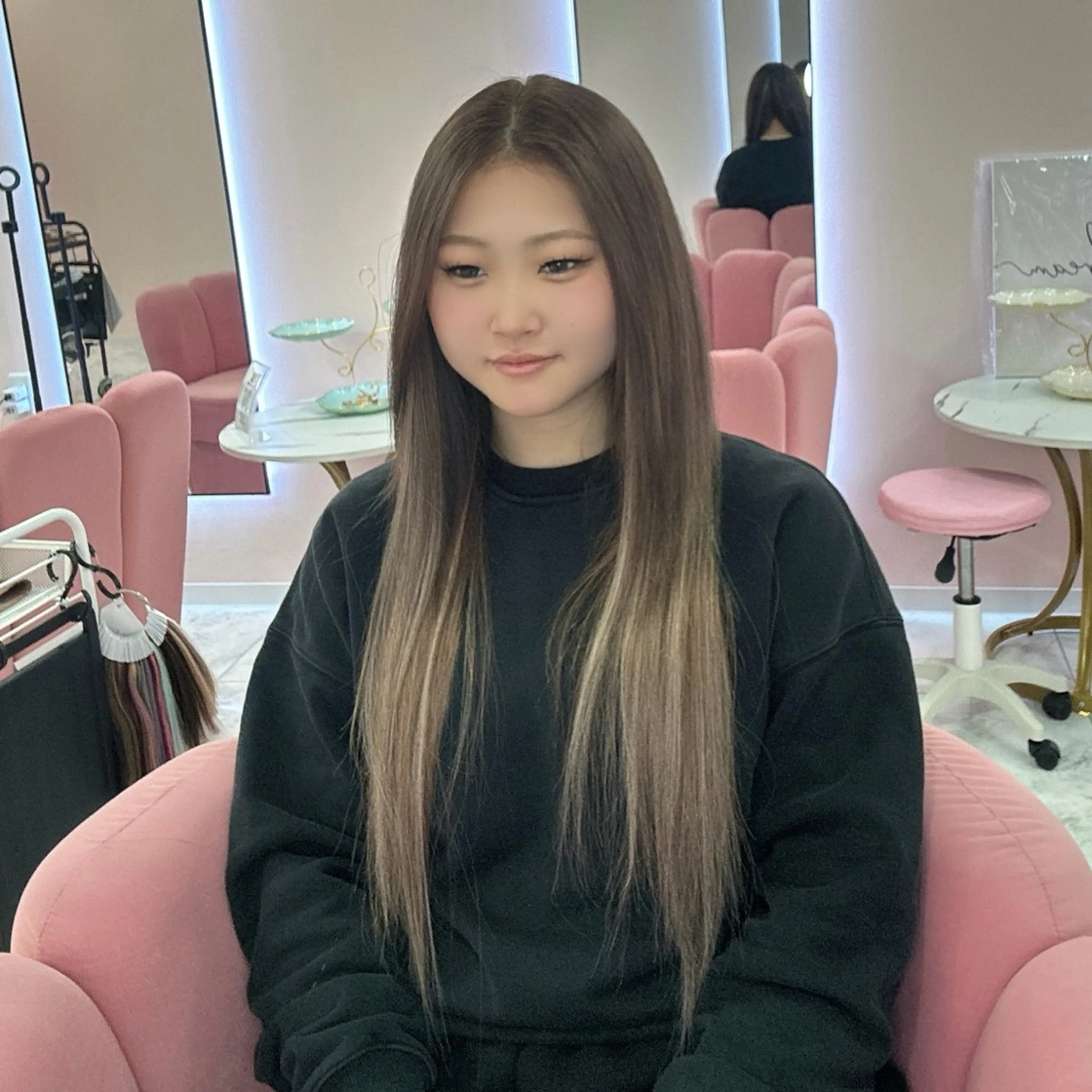 🎀🪄Veil🎀🪄ハイライトエクステ✨️最高品質ハイトーン10枚の写真