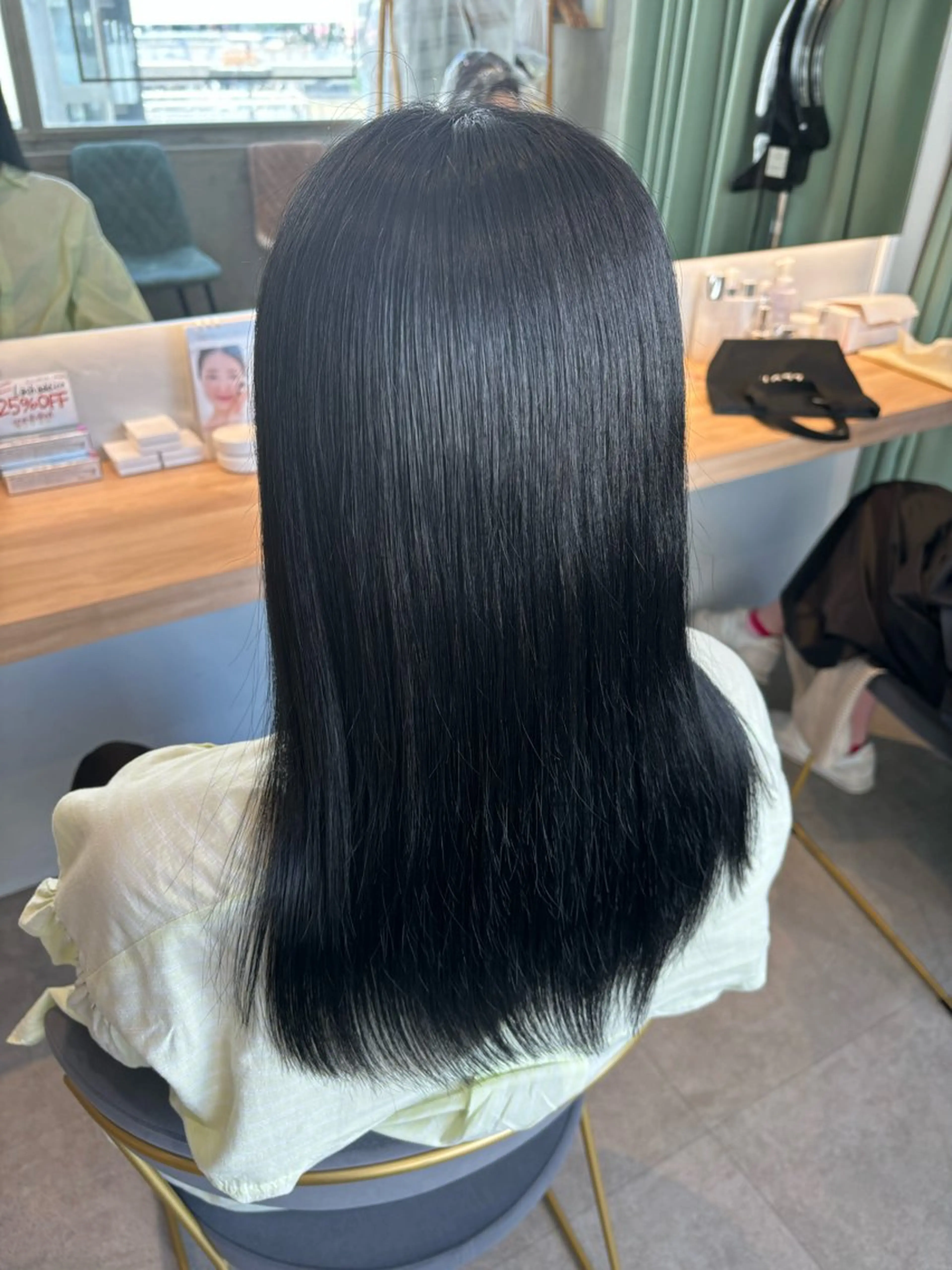 セミロング カラー りあの🎀 /暖色カラー🍒のヘアスタイル