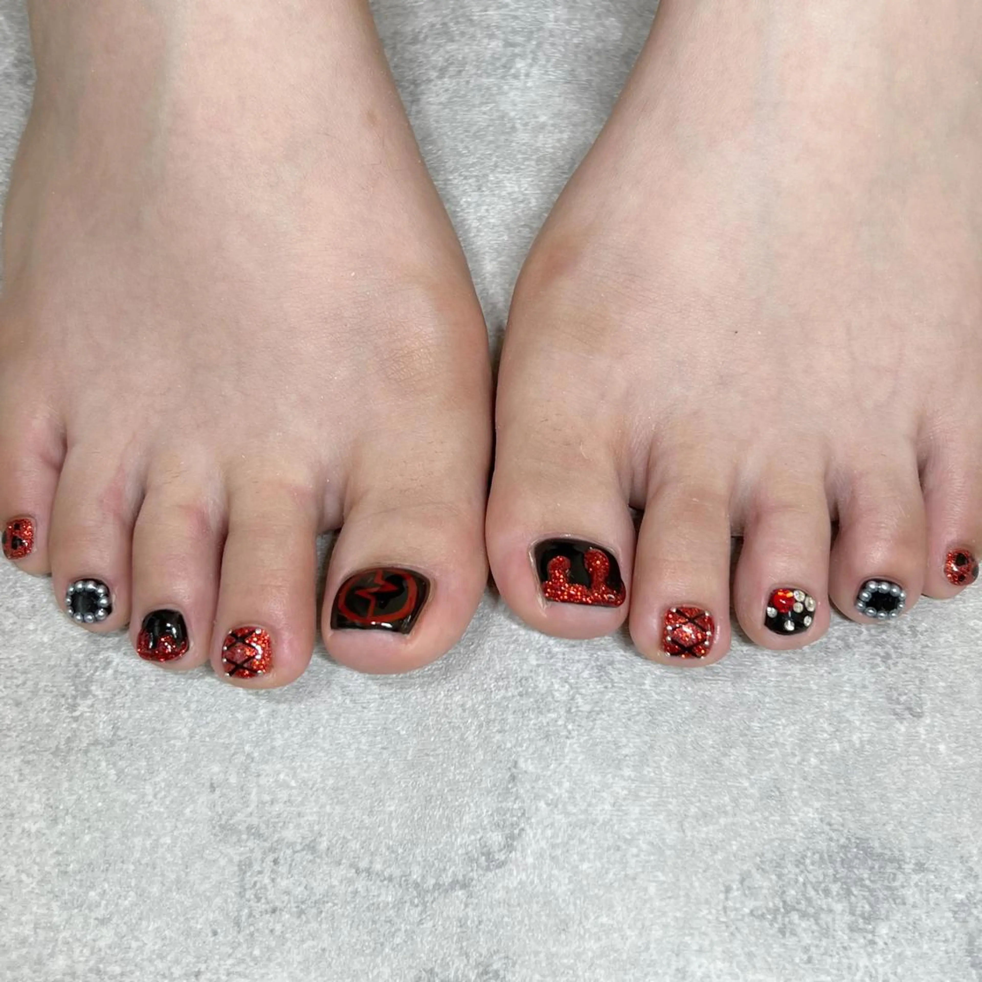 ネイル フットネイル 川端 京香のネイルデザイン