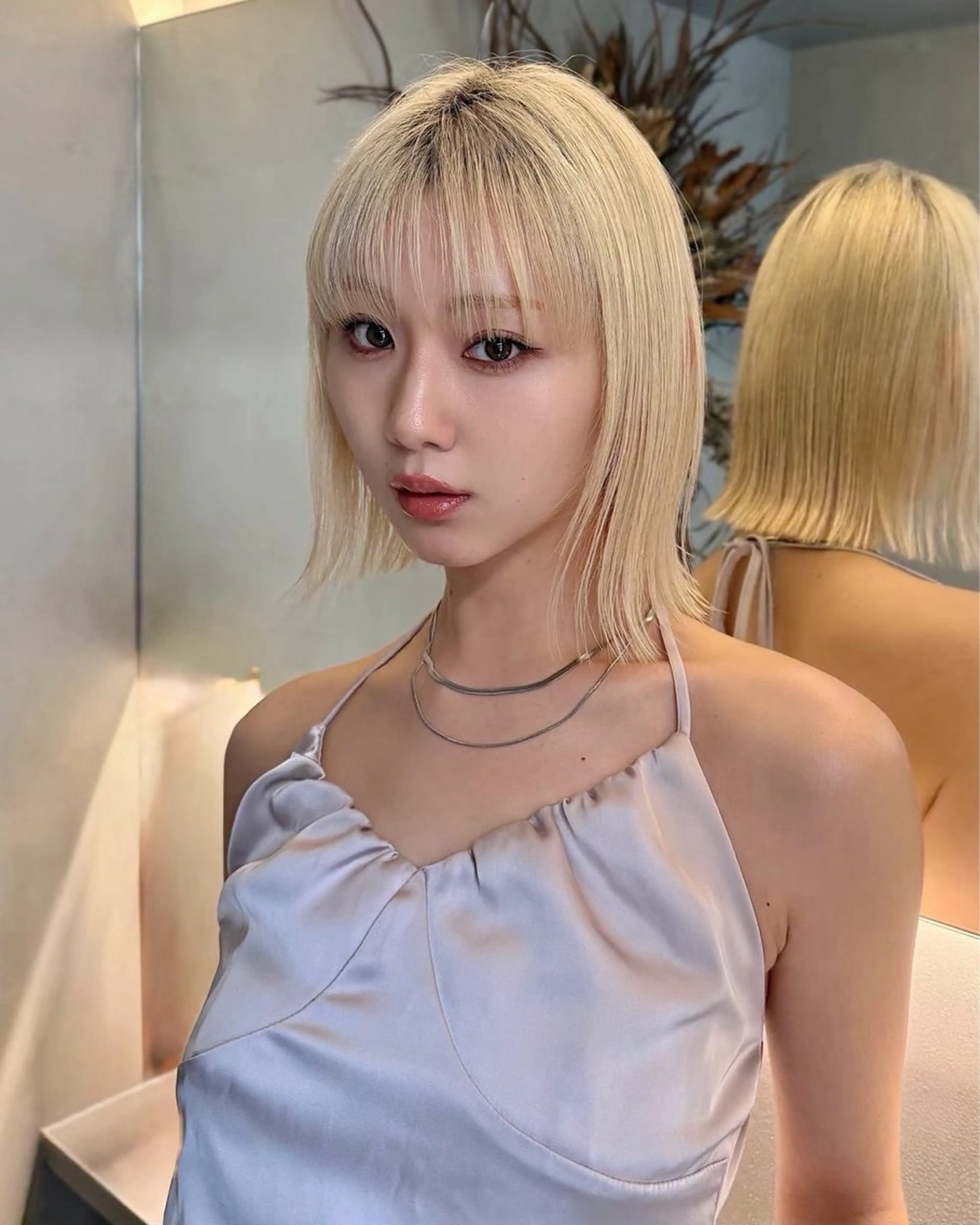 ミディアム カラー ヘアアレンジ GLROW大宮所属・大宮美容師🍀 カラー/矯正/ハルのヘアスタイル