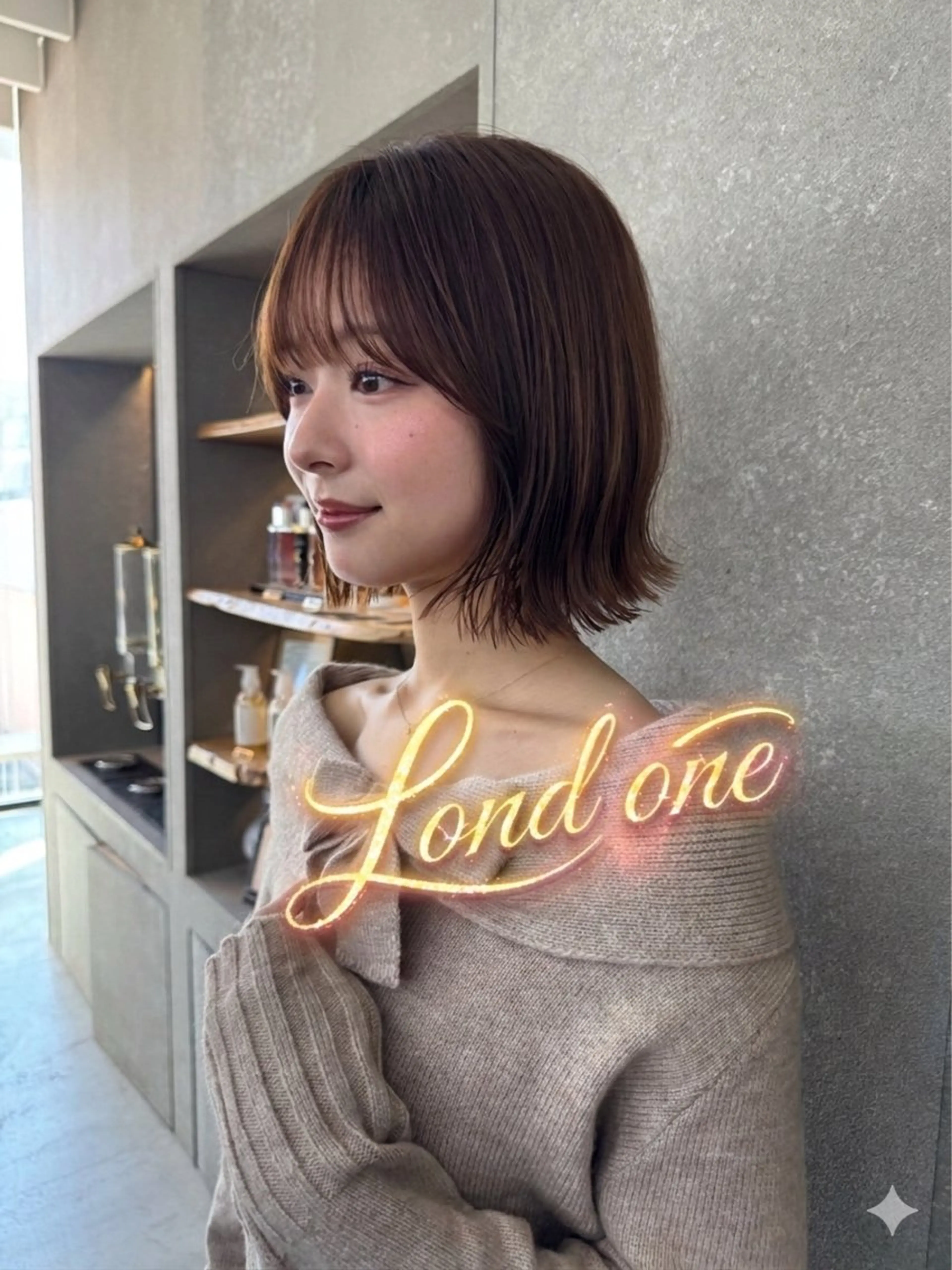 カラー 中野 光瑠のヘアスタイル