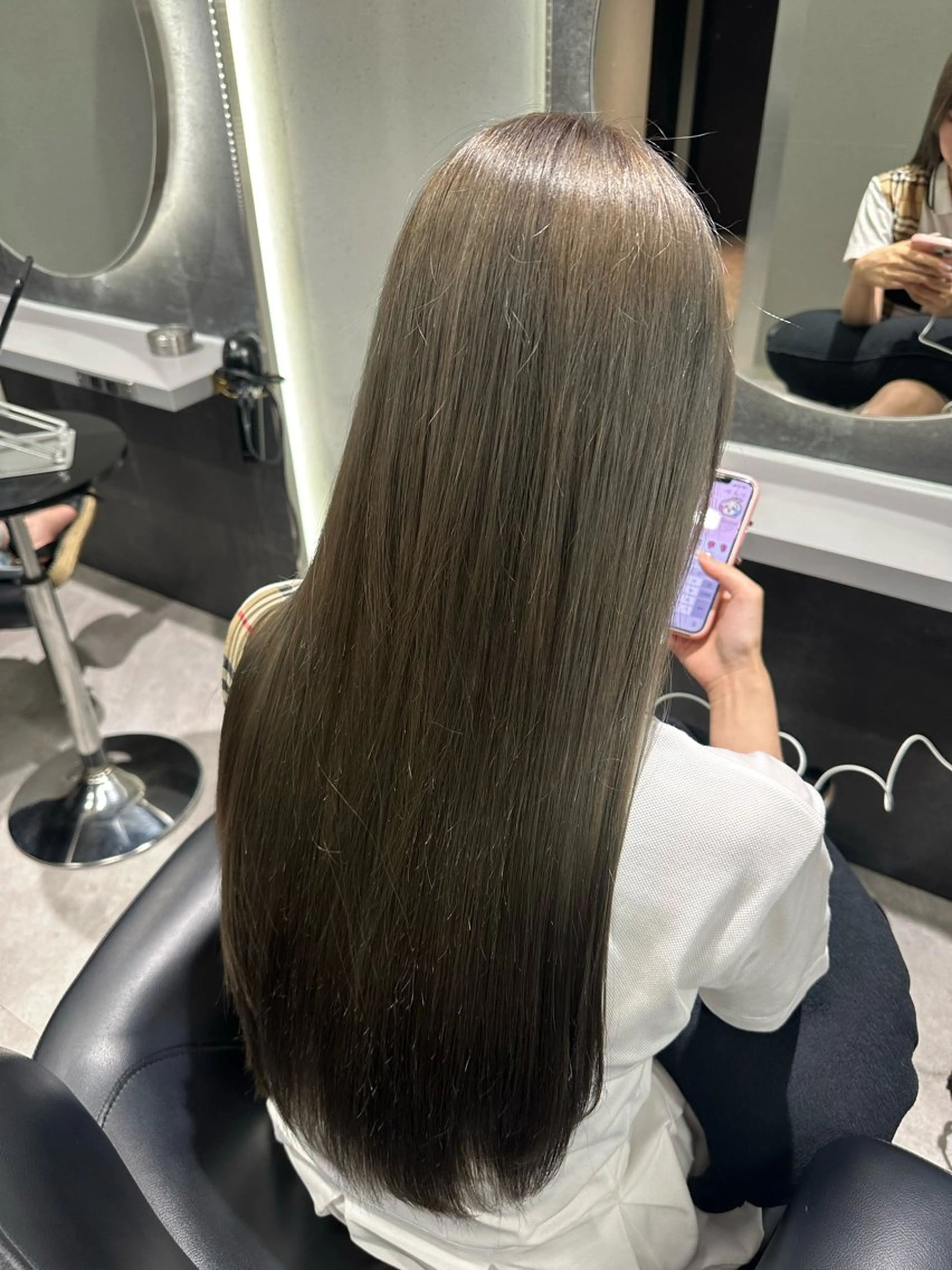 ロング カラー 韓国ヘア🎀艶髪 RISAのヘアスタイル