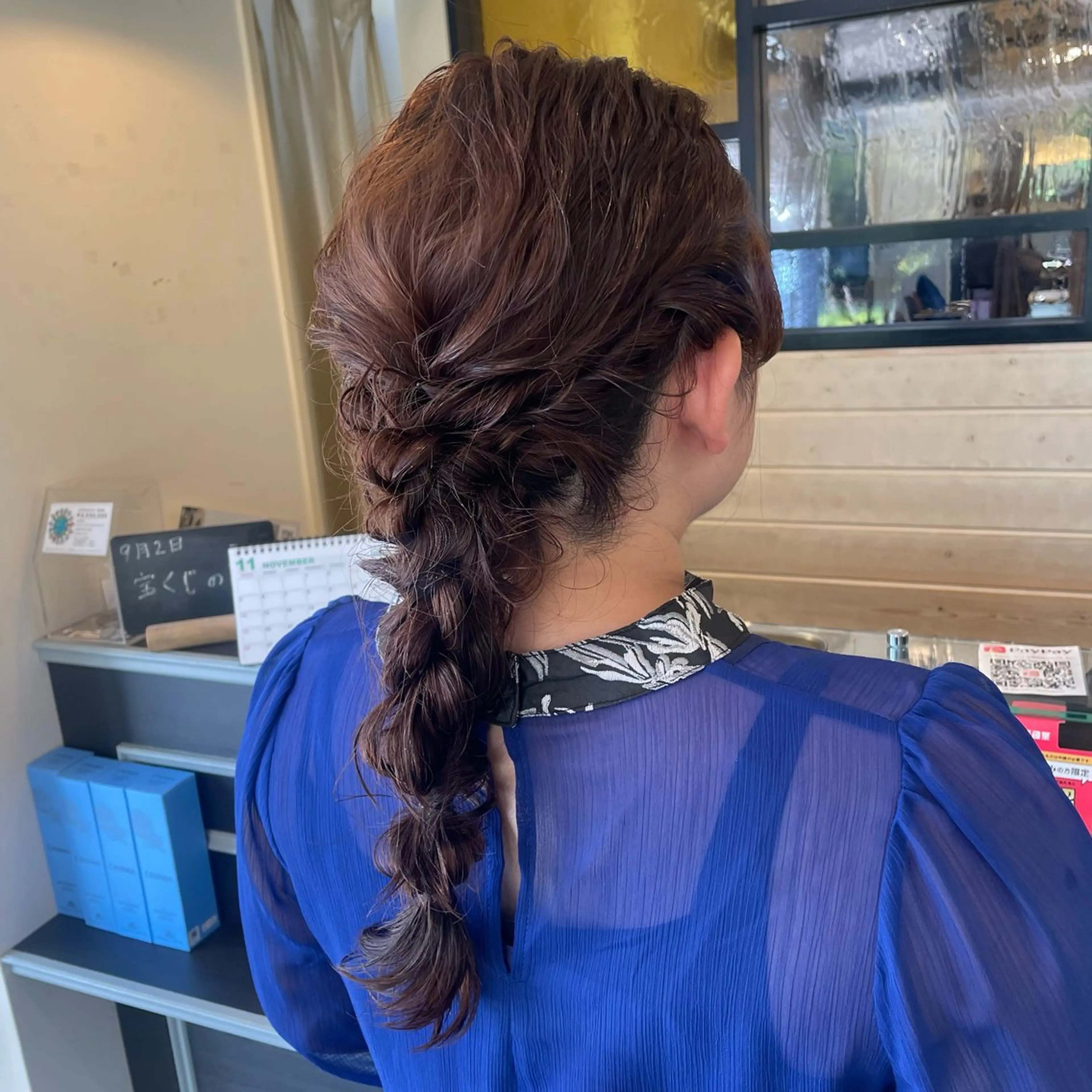 ヘアアレンジ スナコザワ レナのヘアスタイル