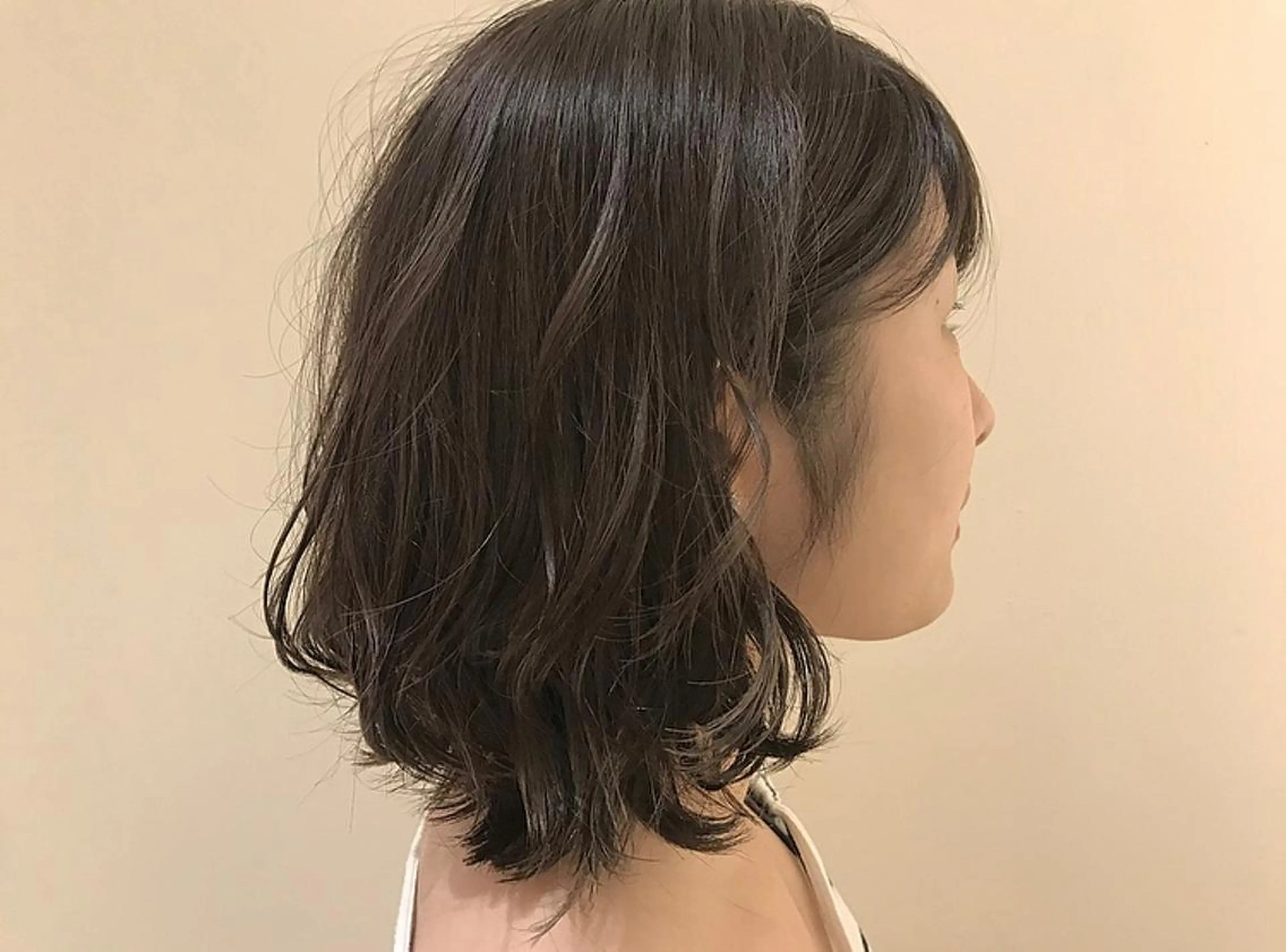 ミディアム パーマ ミディアムパーマ 大阪福島 韓国まつげ Sayaka🤍🐩のマツエク・マツパデザイン