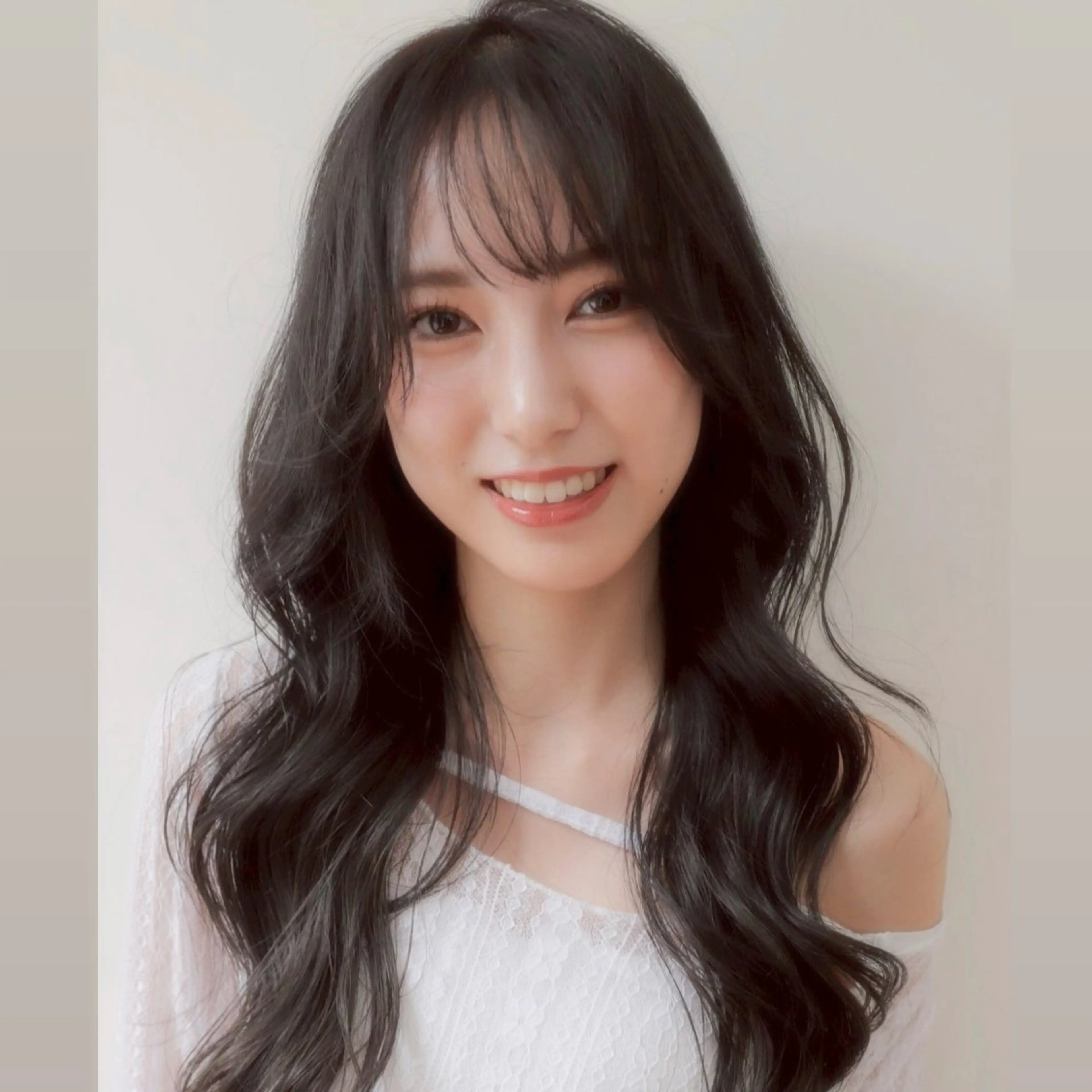 ロング カラー カット ヘアカラー トリートメント ミシェル /韓国ヘア🕊️のヘアスタイル