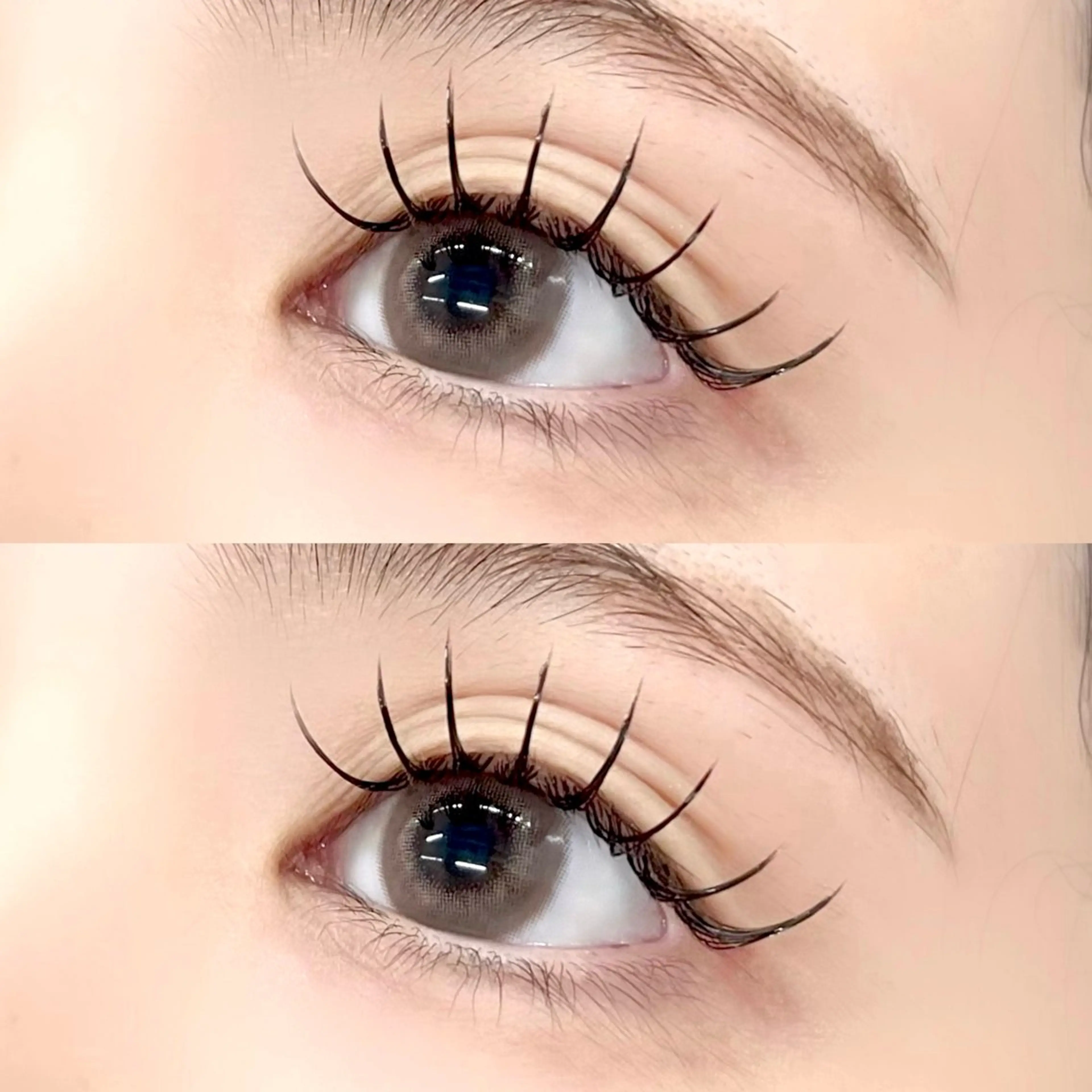 🌷新規限定🌷【フラットラッシュ140本🤍】コーティング仕上げ🪄（シングルオフ無料✨）の写真