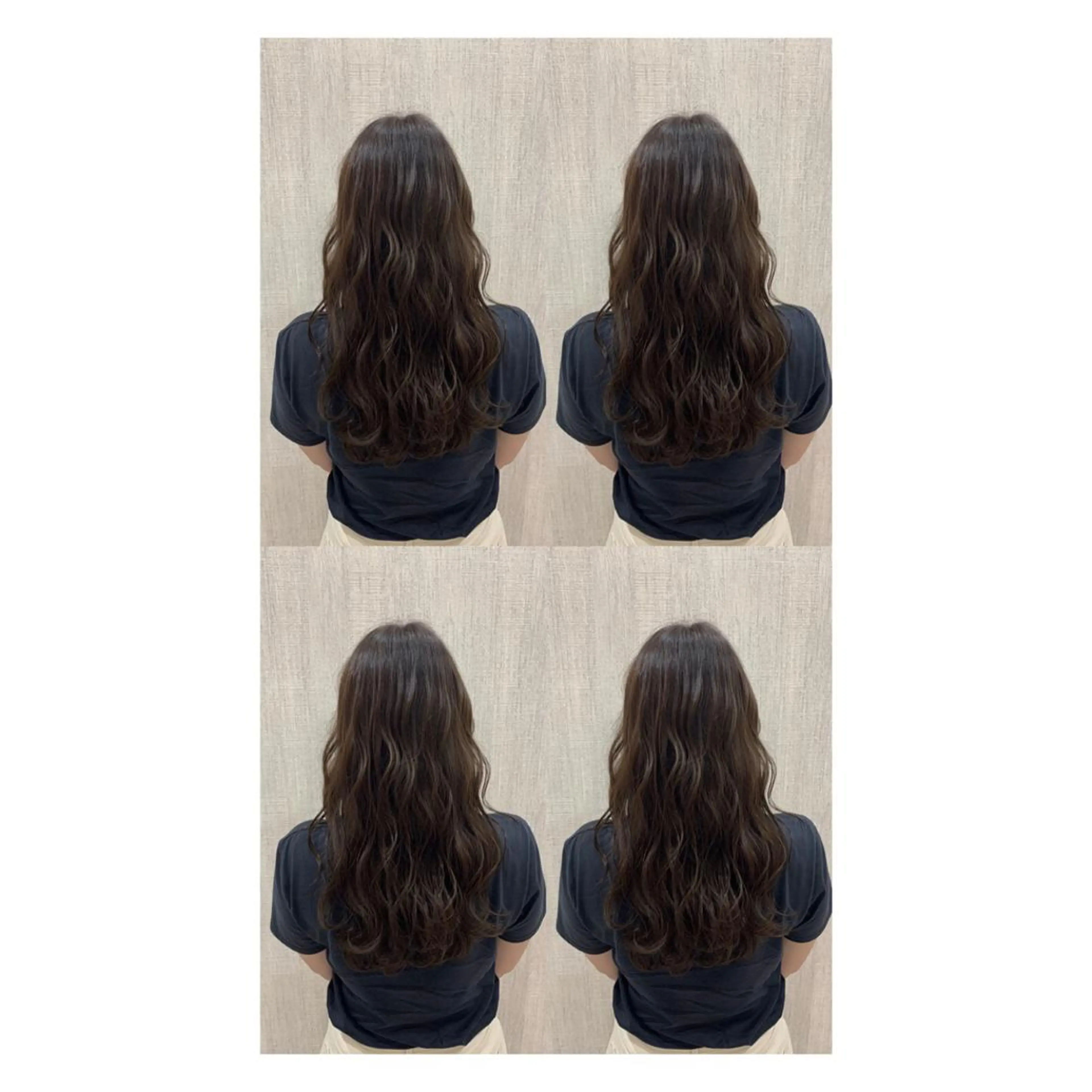 ロング カラー カット ヘアカラー トリートメント 店長✨レイヤー✖️ 髪質改善✖️韓国ヘアのヘアスタイル