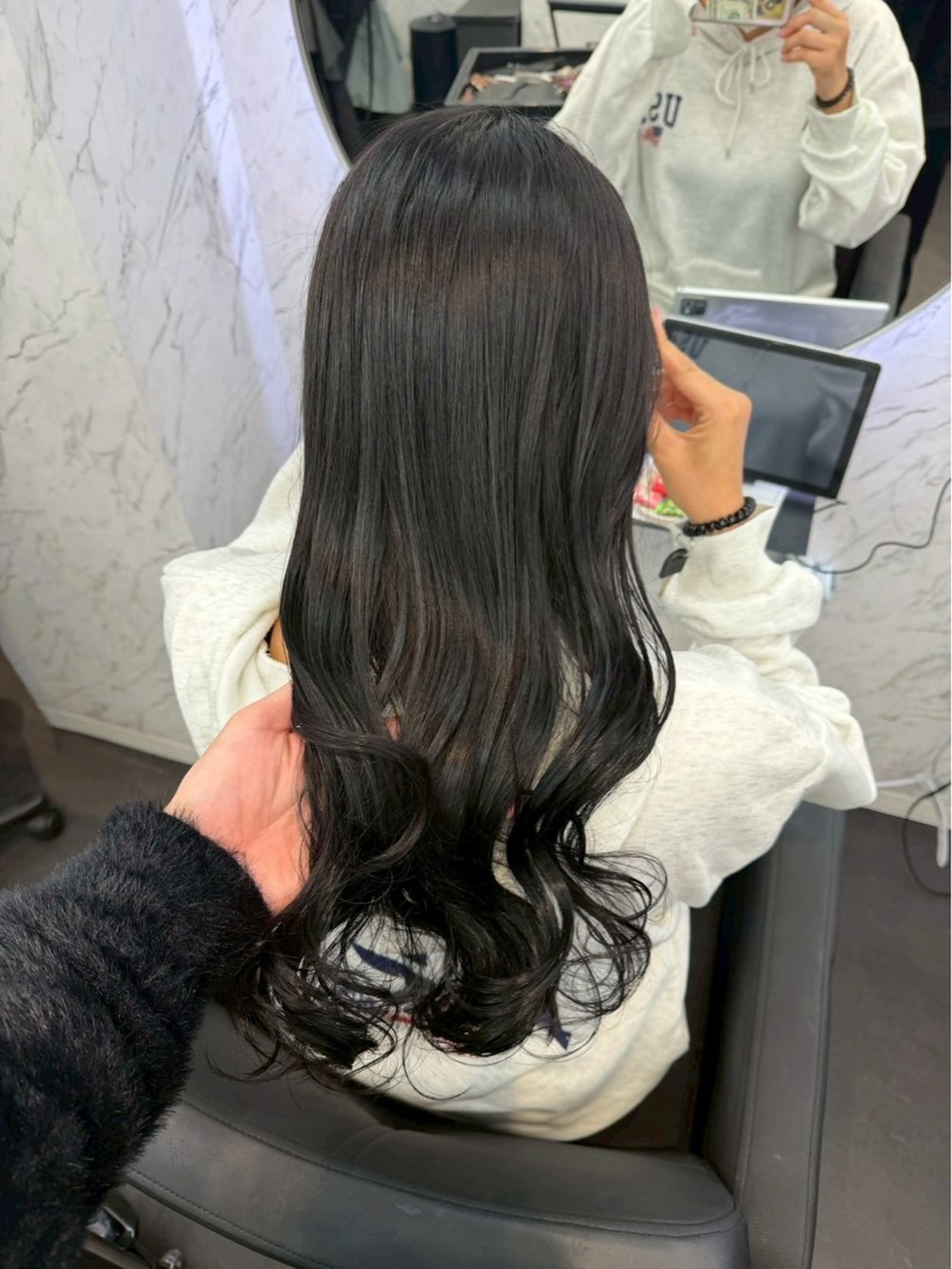 カラー ヘアカラー hair salon dot.mooda所属・레온⋆✦ Leon 透明感✨️Colorのヘアスタイル