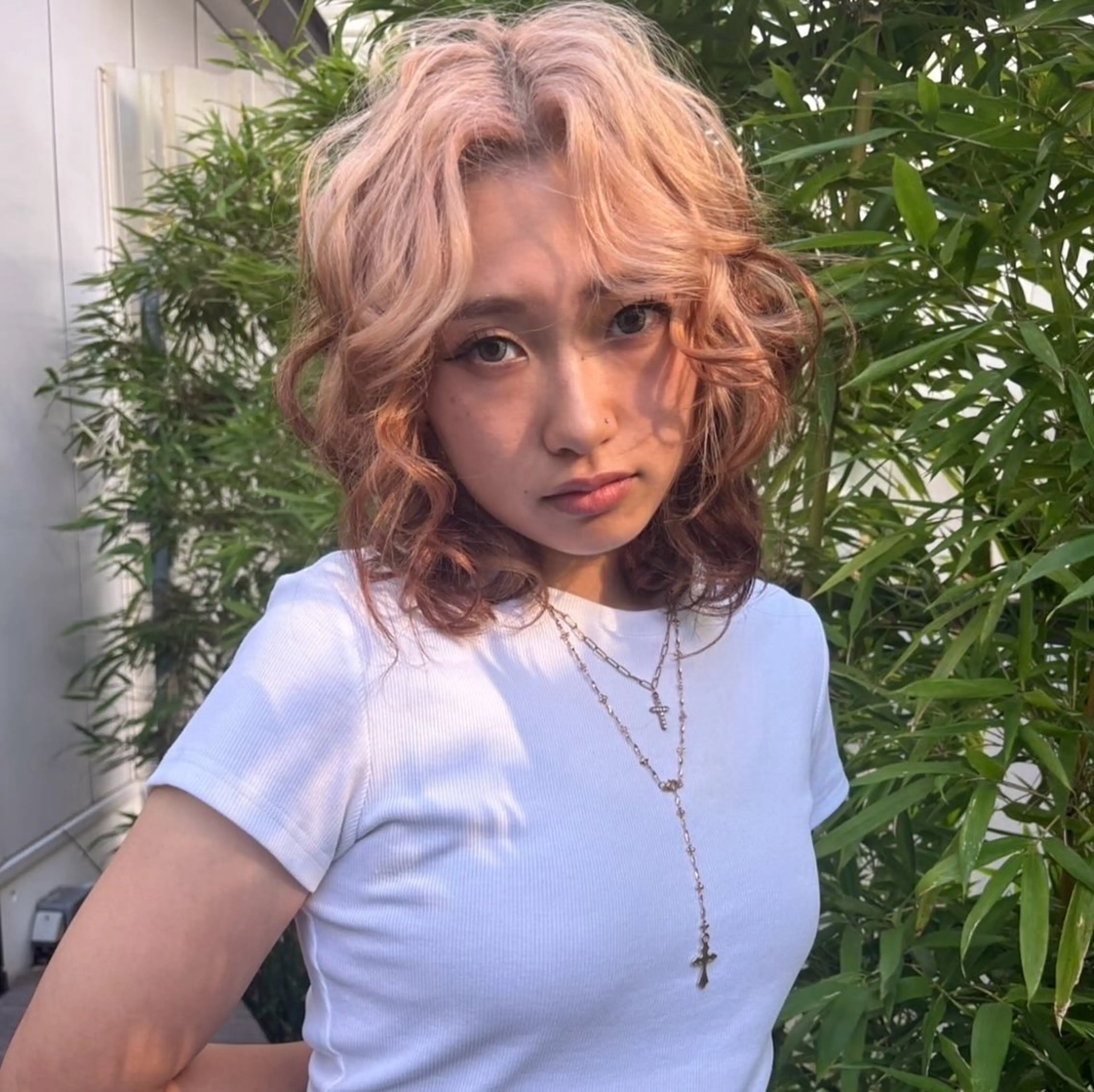 ご新規様限定13500→7500​〜​✨ケアブリーチ＋カラー✨【ハイトーン、透明感が欲しい必見！】の写真