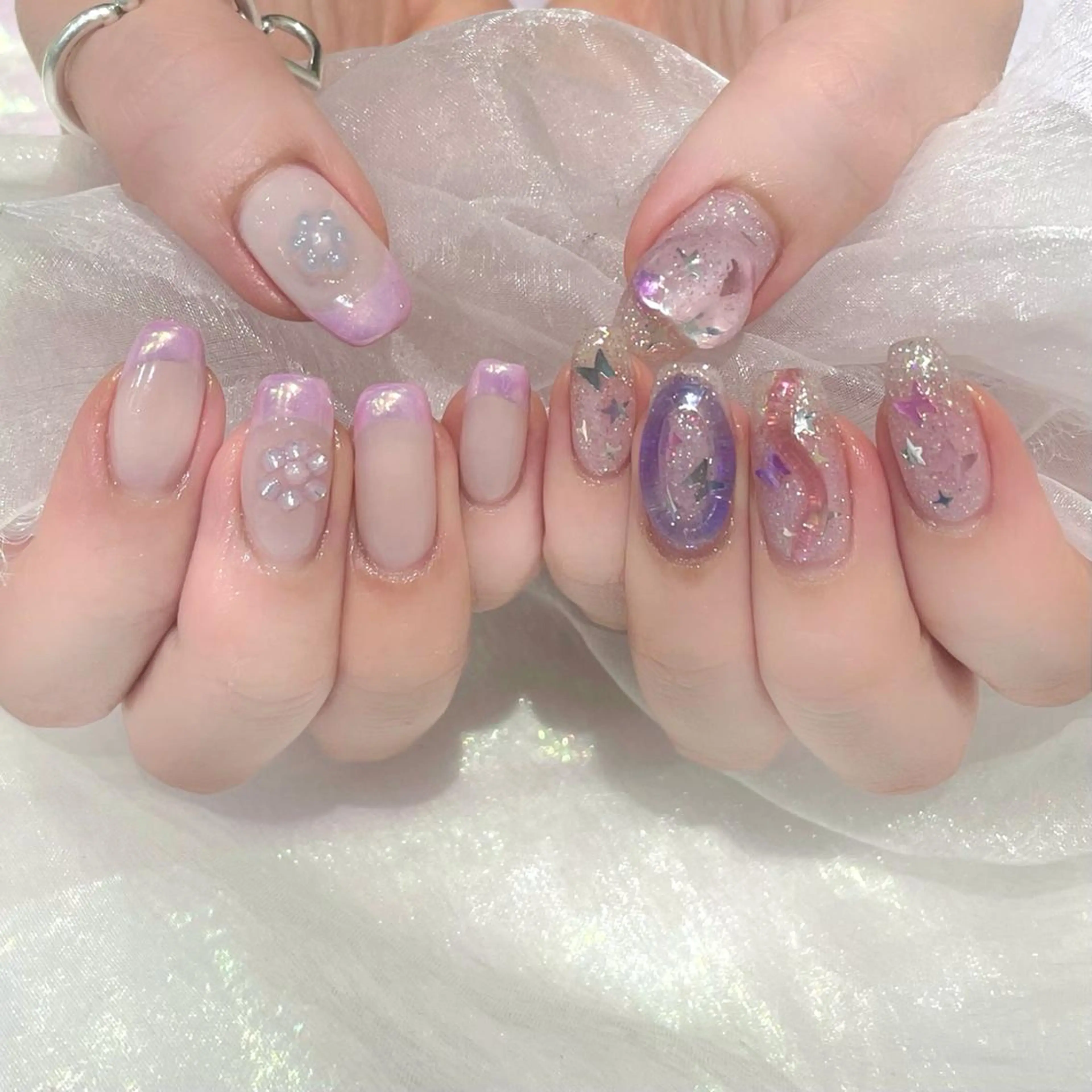 ネイル ハンドネイル Kanon 🤍のネイルデザイン