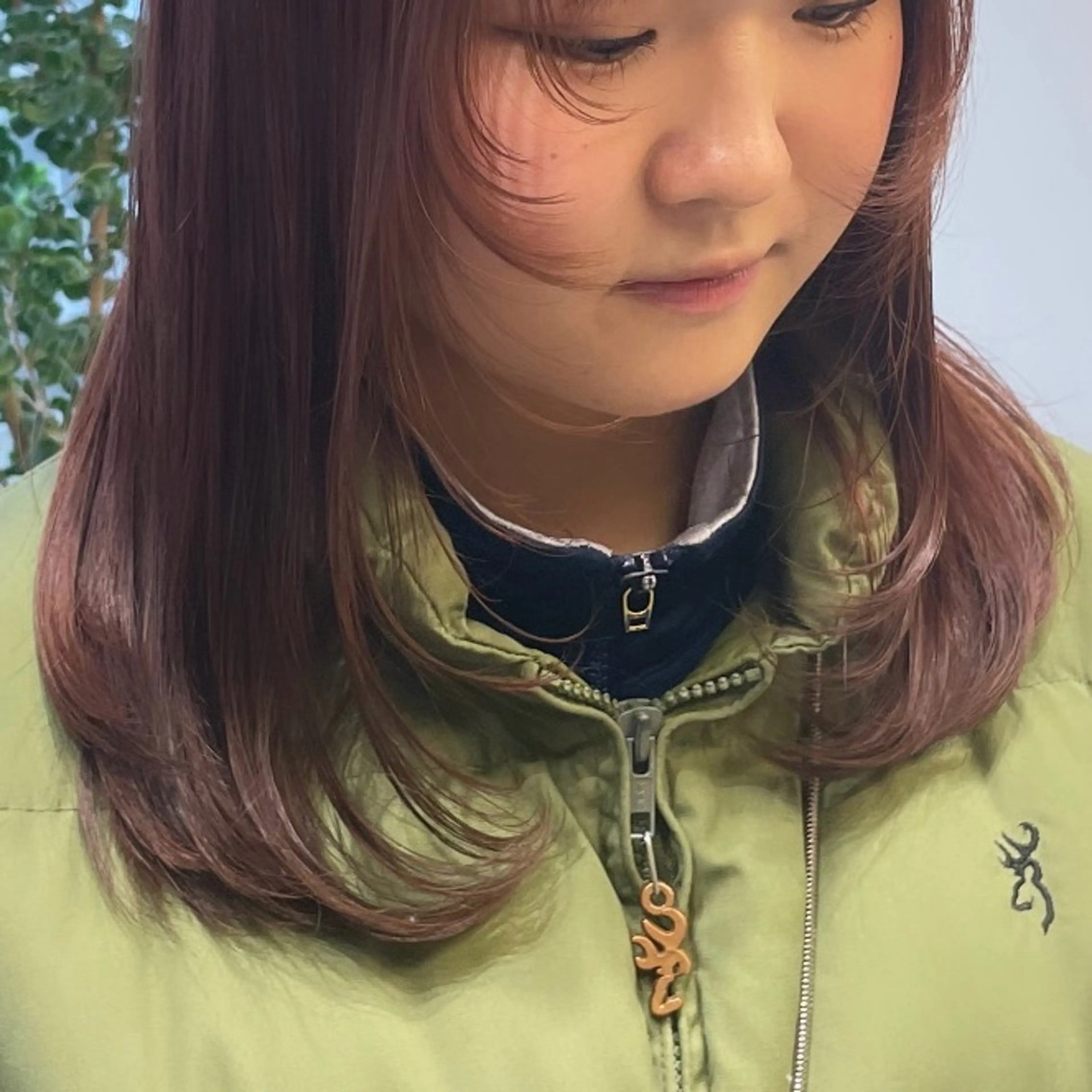 セミロング カット Rui/透明感カラー 暖色/レイヤーカットのヘアスタイル